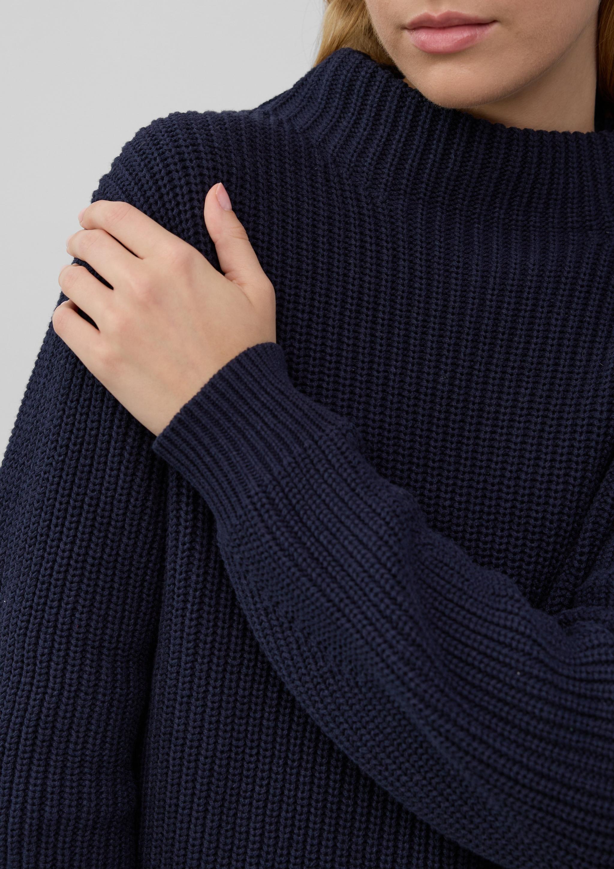 Women Knitted pullover in blue by s.Oliver