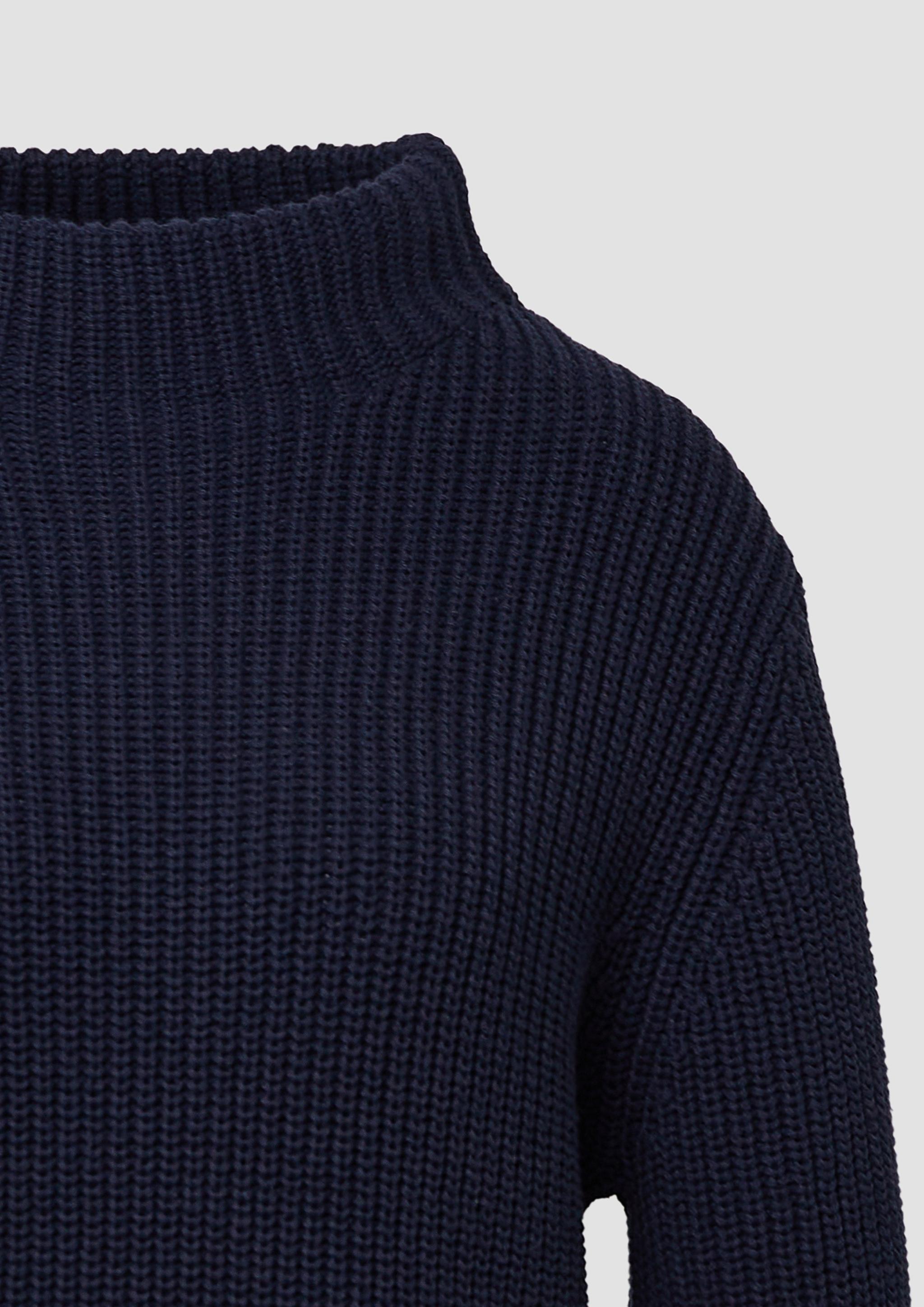 Women Knitted pullover in blue by s.Oliver
