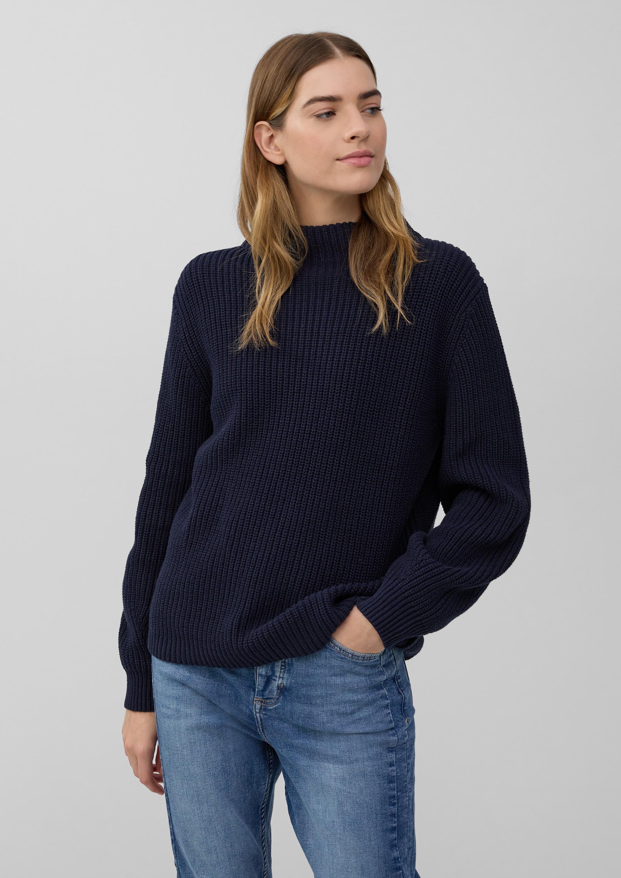Women Knitted pullover in blue by s.Oliver