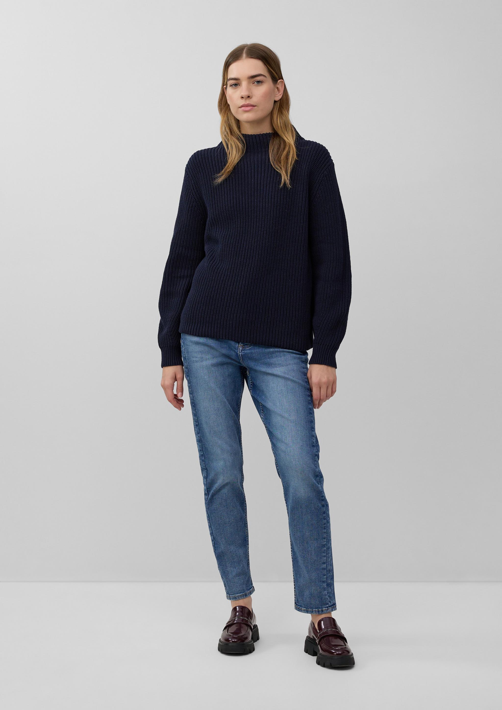 Women Knitted pullover in blue by s.Oliver