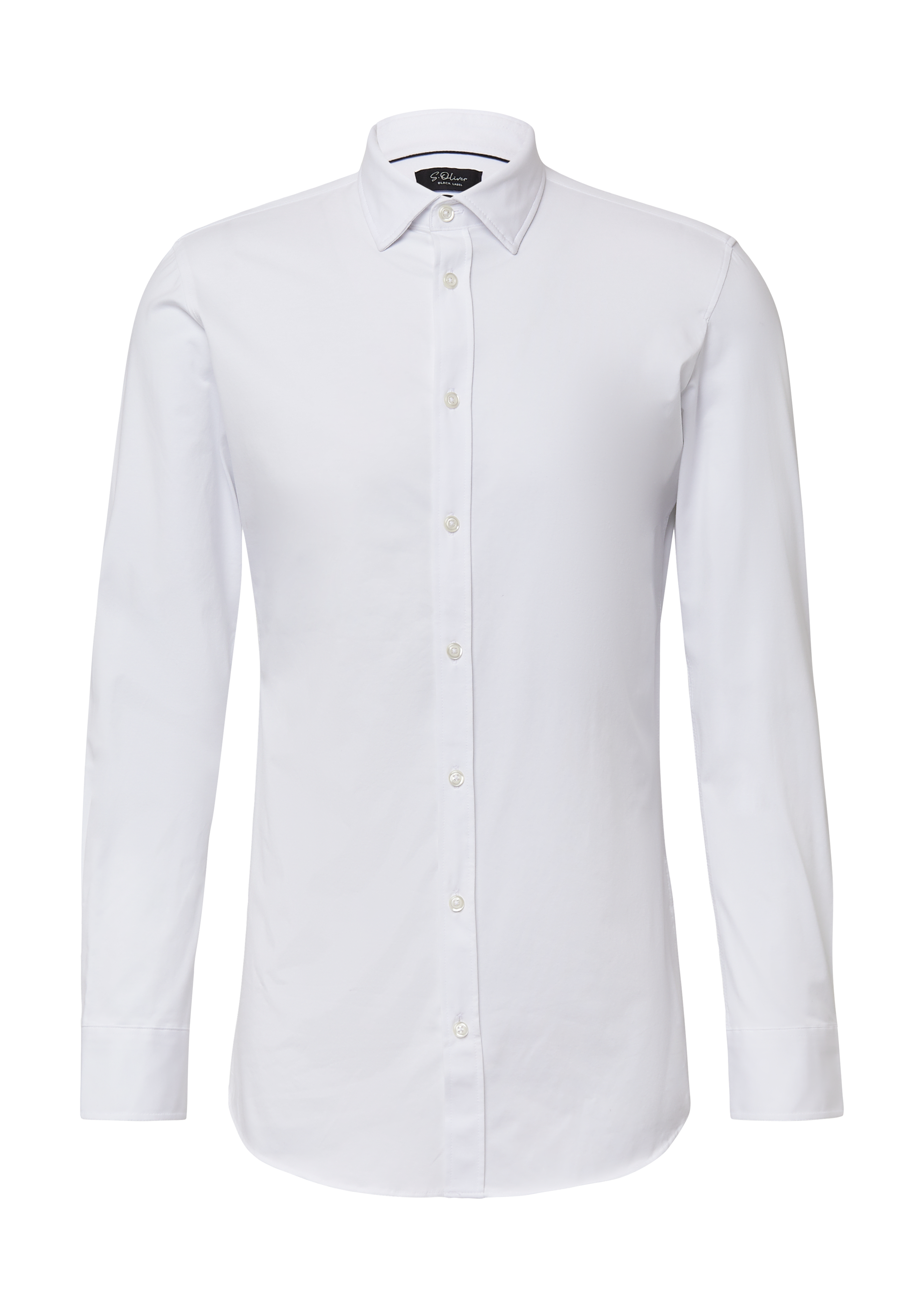 Getailleerde pasvorm: shirt van eersteklas jersey