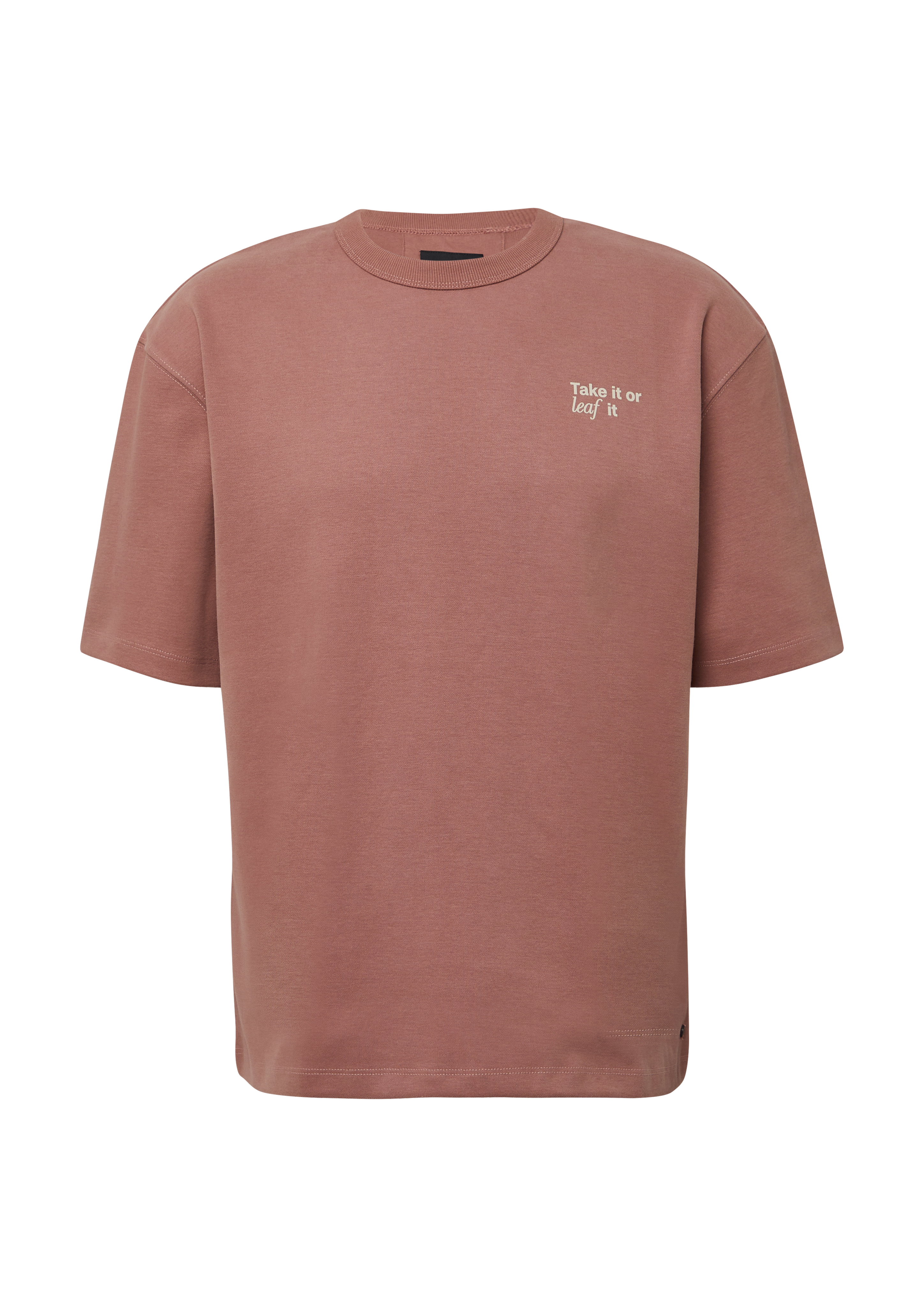 Softes Relaxed-Fit-Shirt aus Heavy Jersey mit Rücken-Artwork