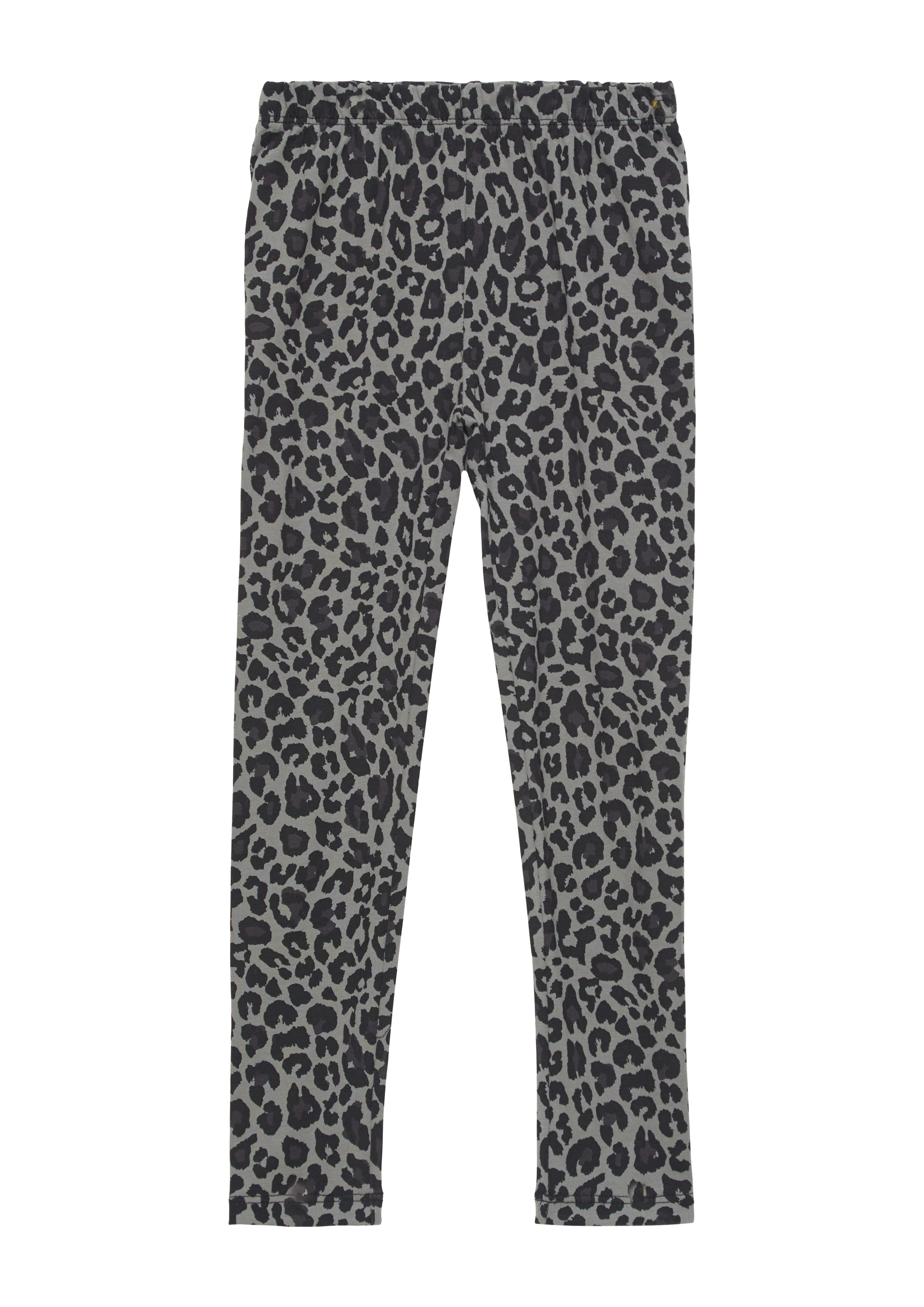 s.Oliver - Leggings mit Leo-Muster, Mädchen, grau