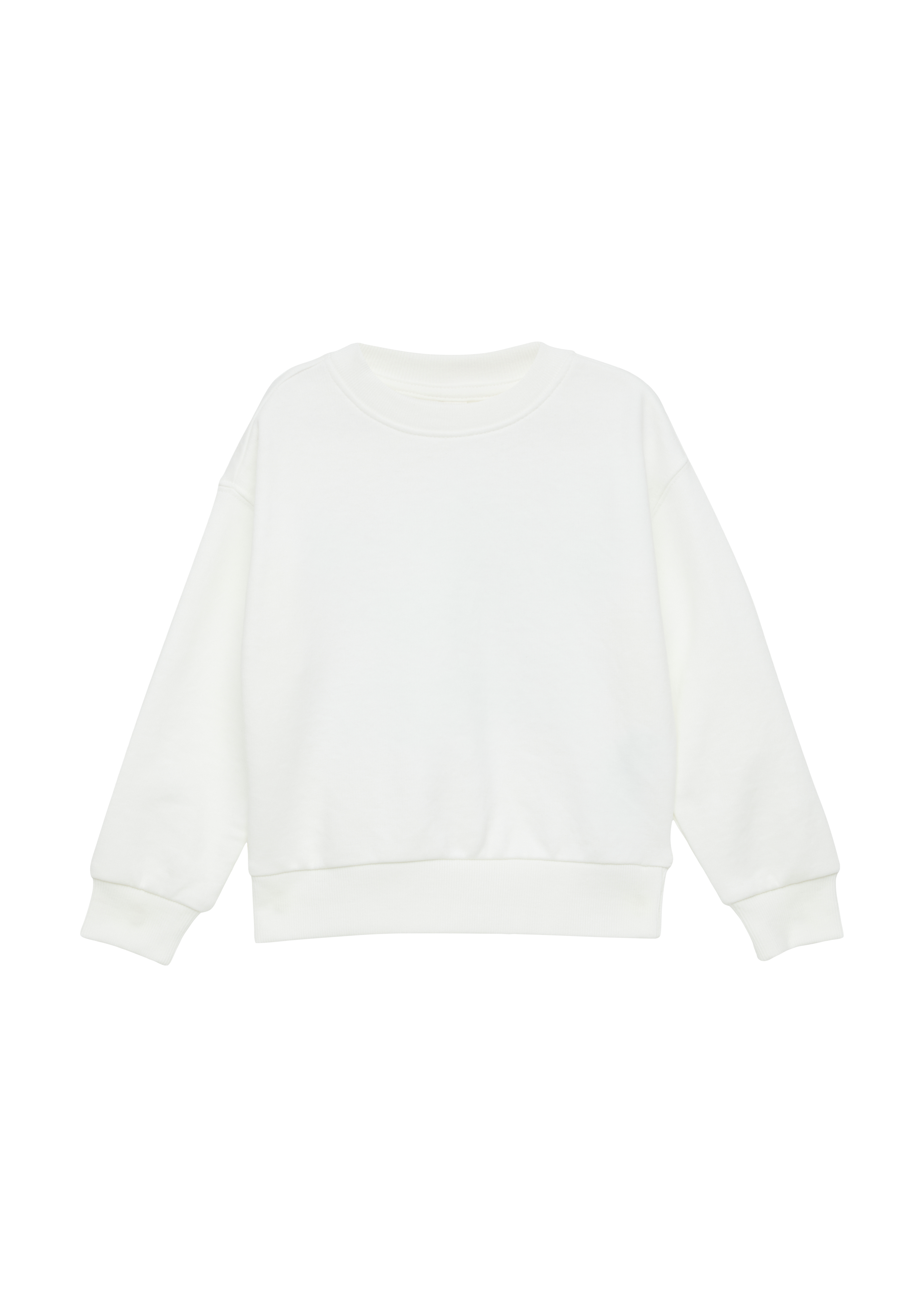 s.Oliver - Oversized Sweatshirt mit Rückenprint, Mädchen, creme