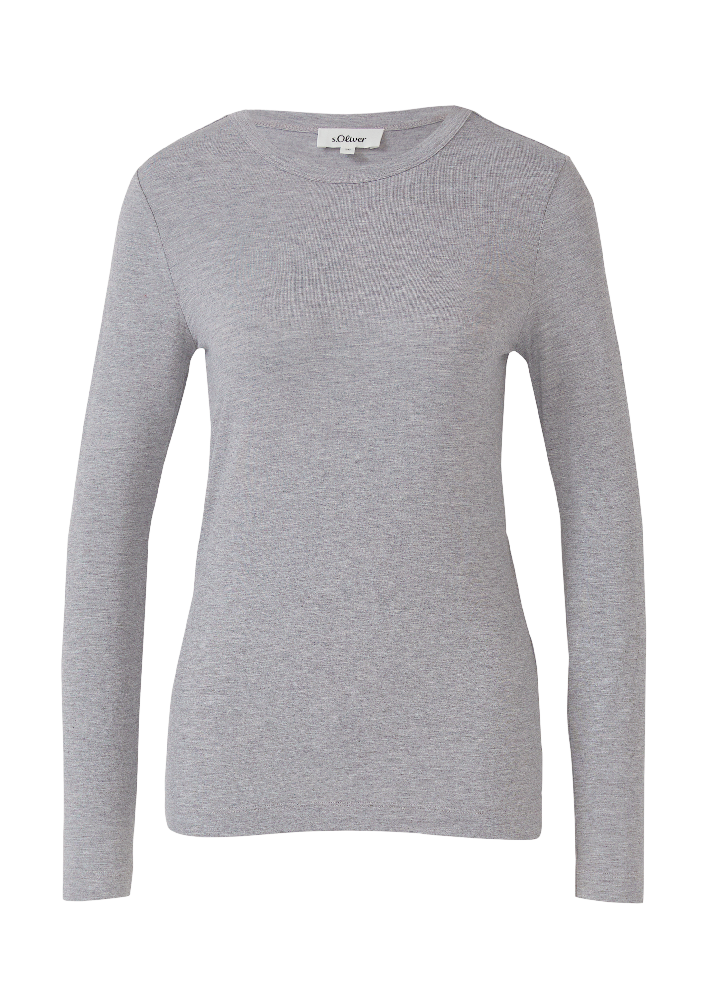 Lichtgewicht longsleeve in slanke pasvorm