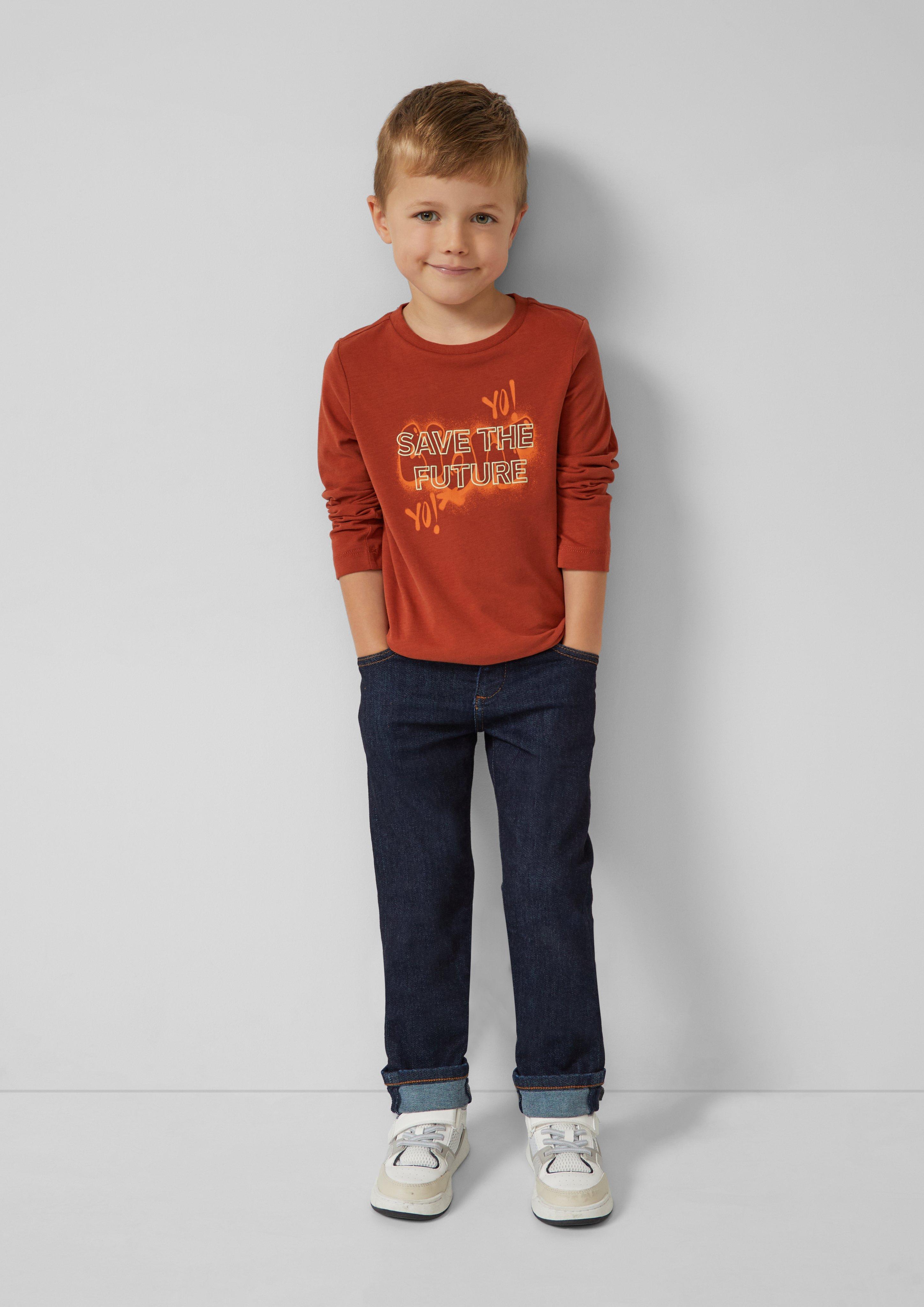 Tričko s dlouhým rukávem z žebrového materiálu in 3502, 8917 & 5952