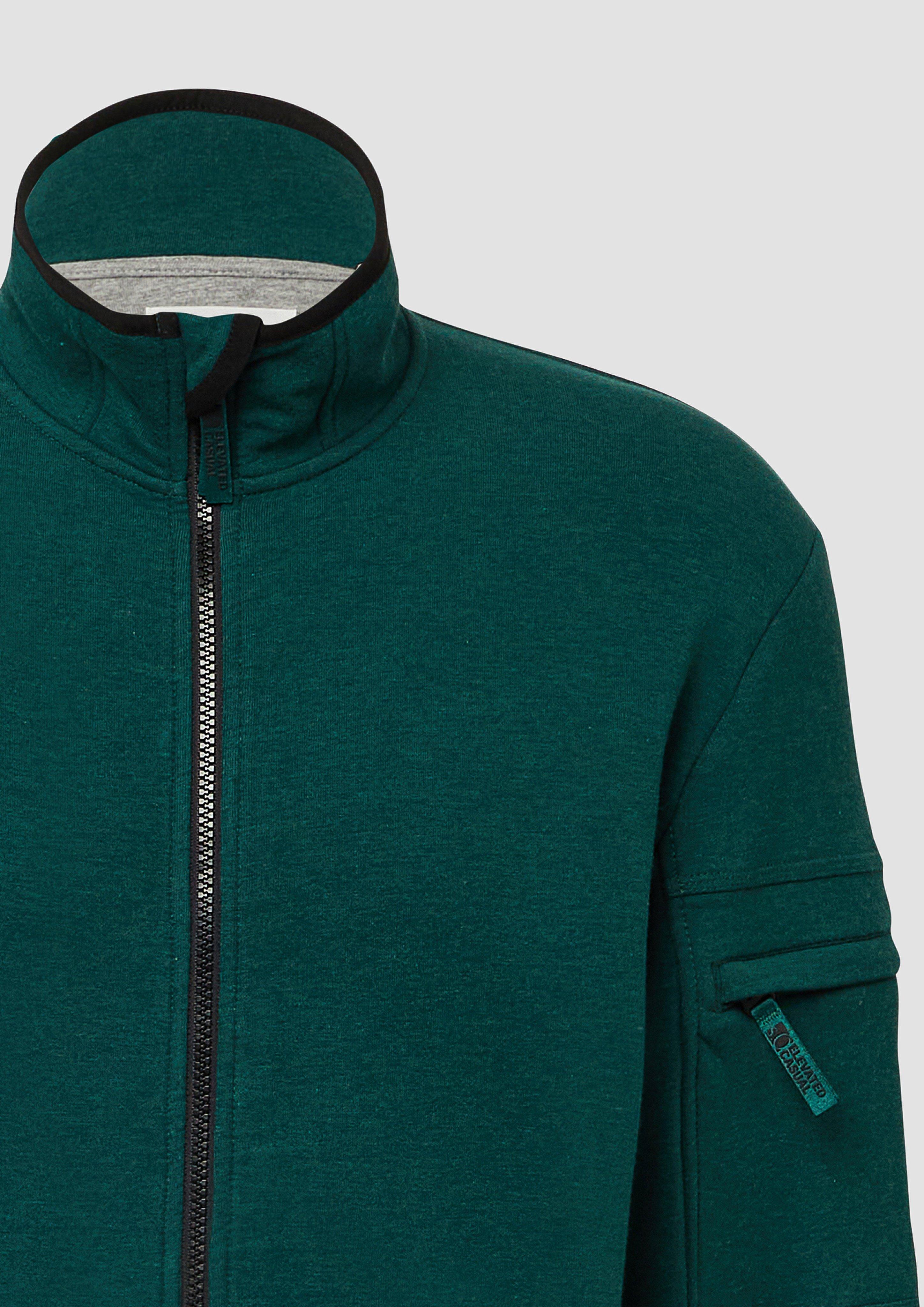 Sweatshirt jas in 79W2 & 99W2