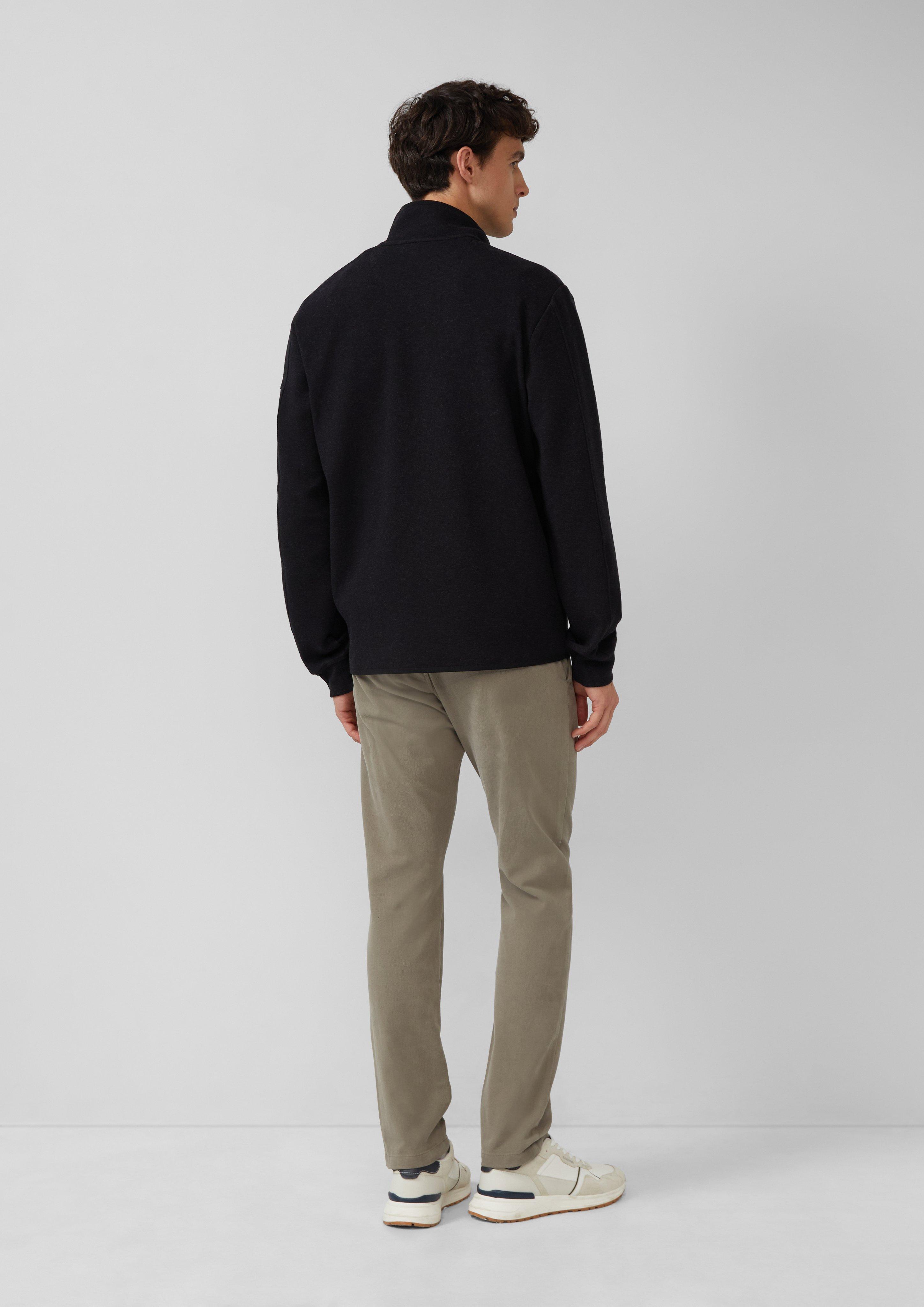 Sweatshirt jas in 99W2 & 79W2