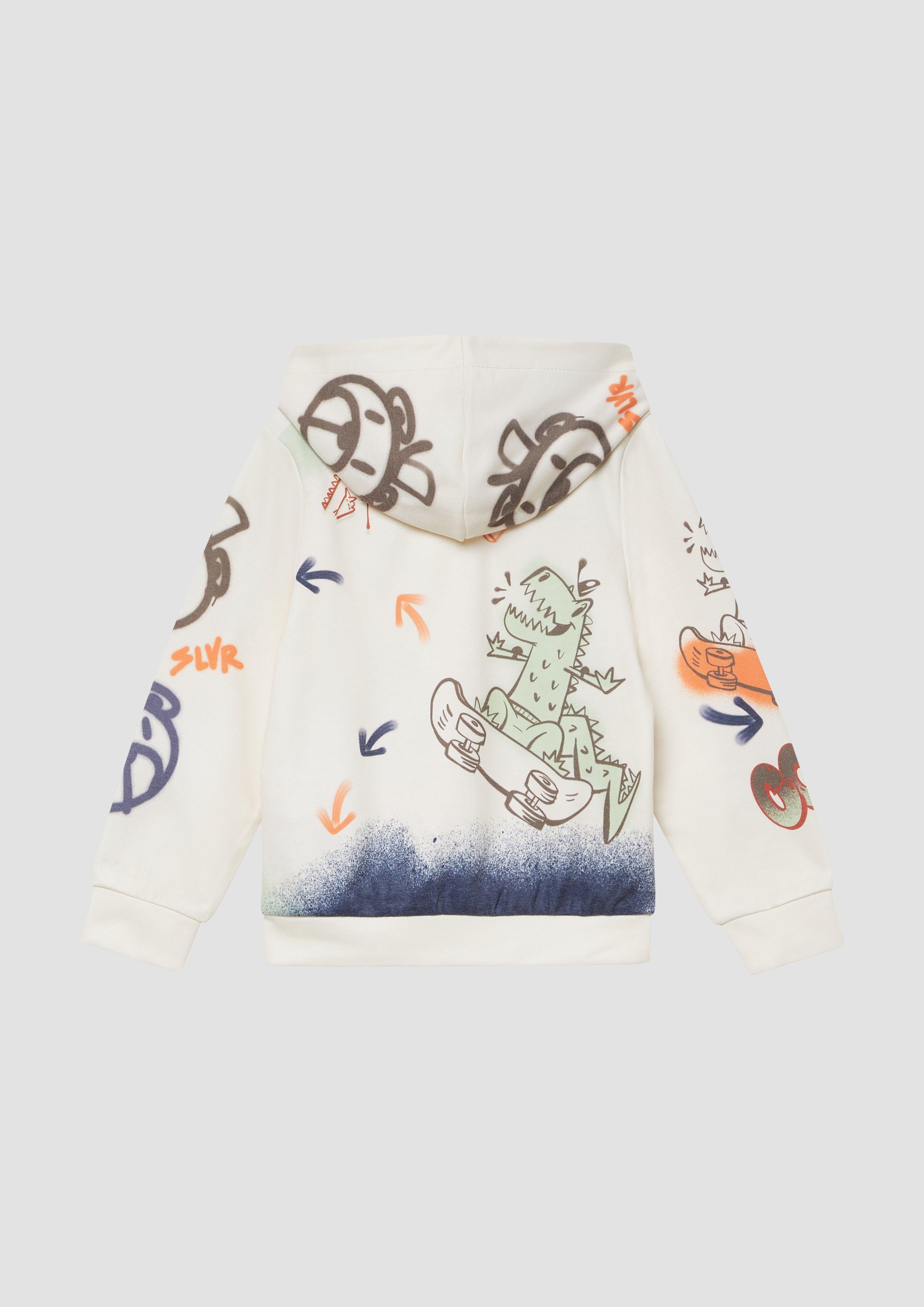 Sweatshirt in 80D1 & 89D1