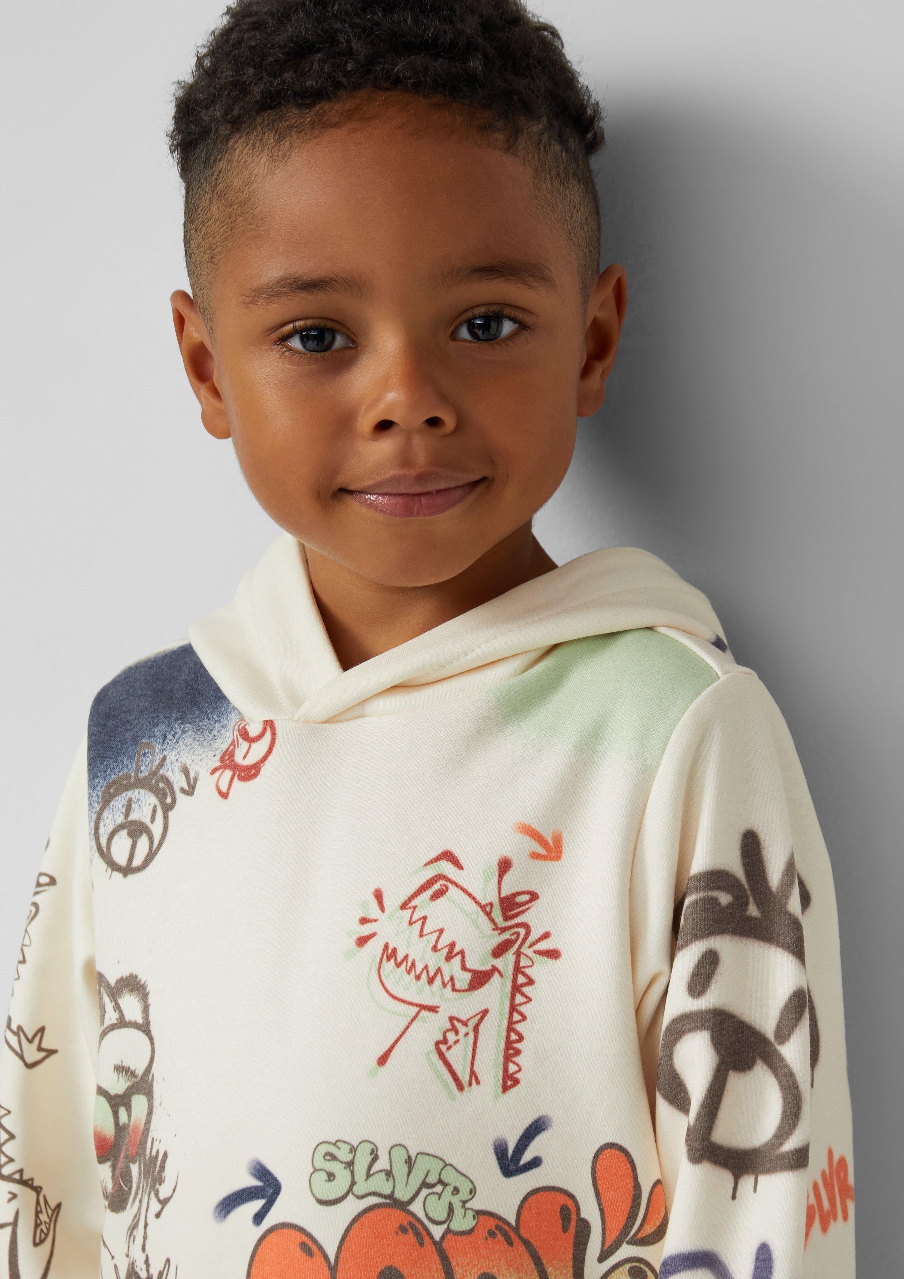 Sweatshirt in 80D1 & 89D1