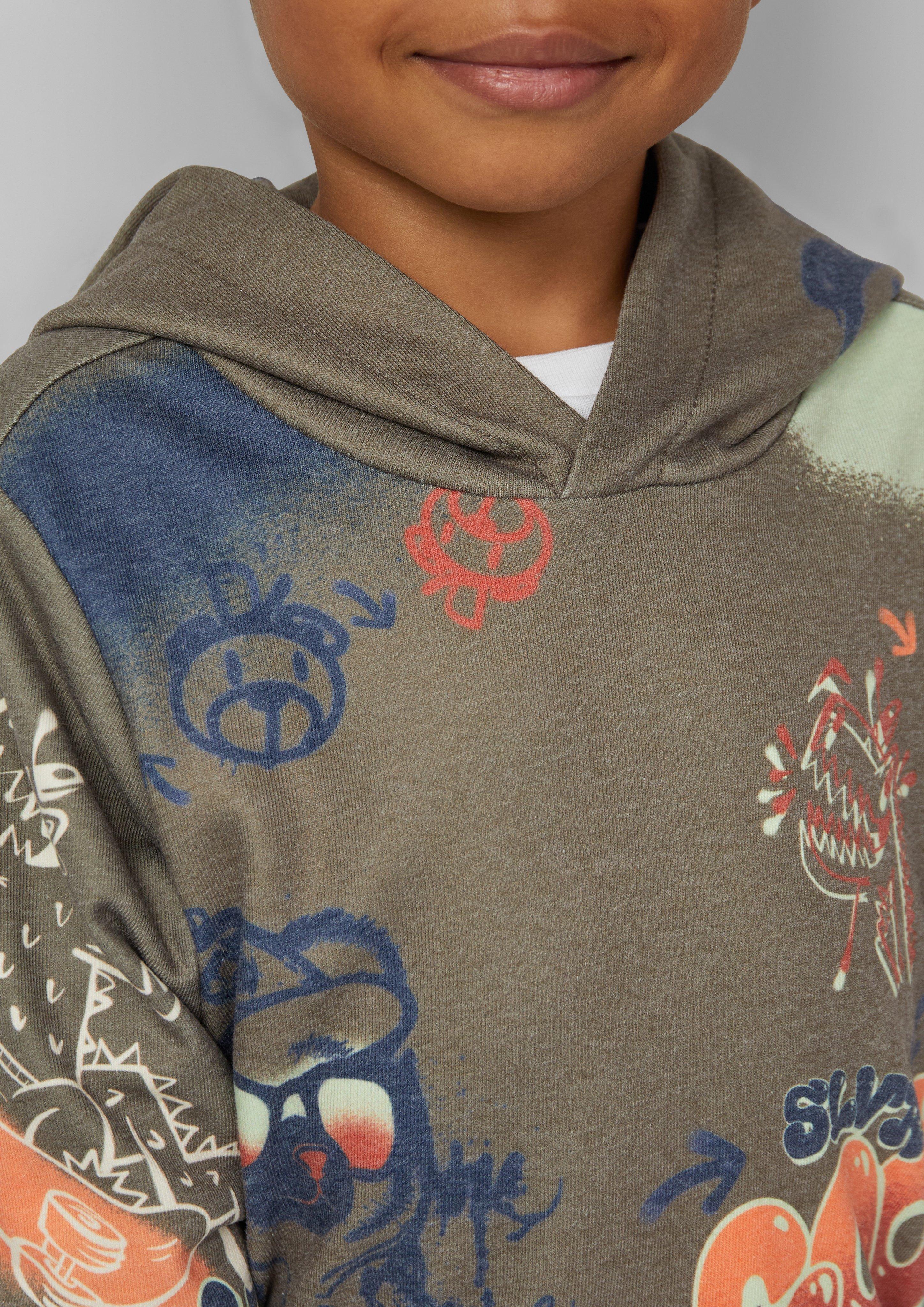 Sweatshirt in 89D1 & 80D1