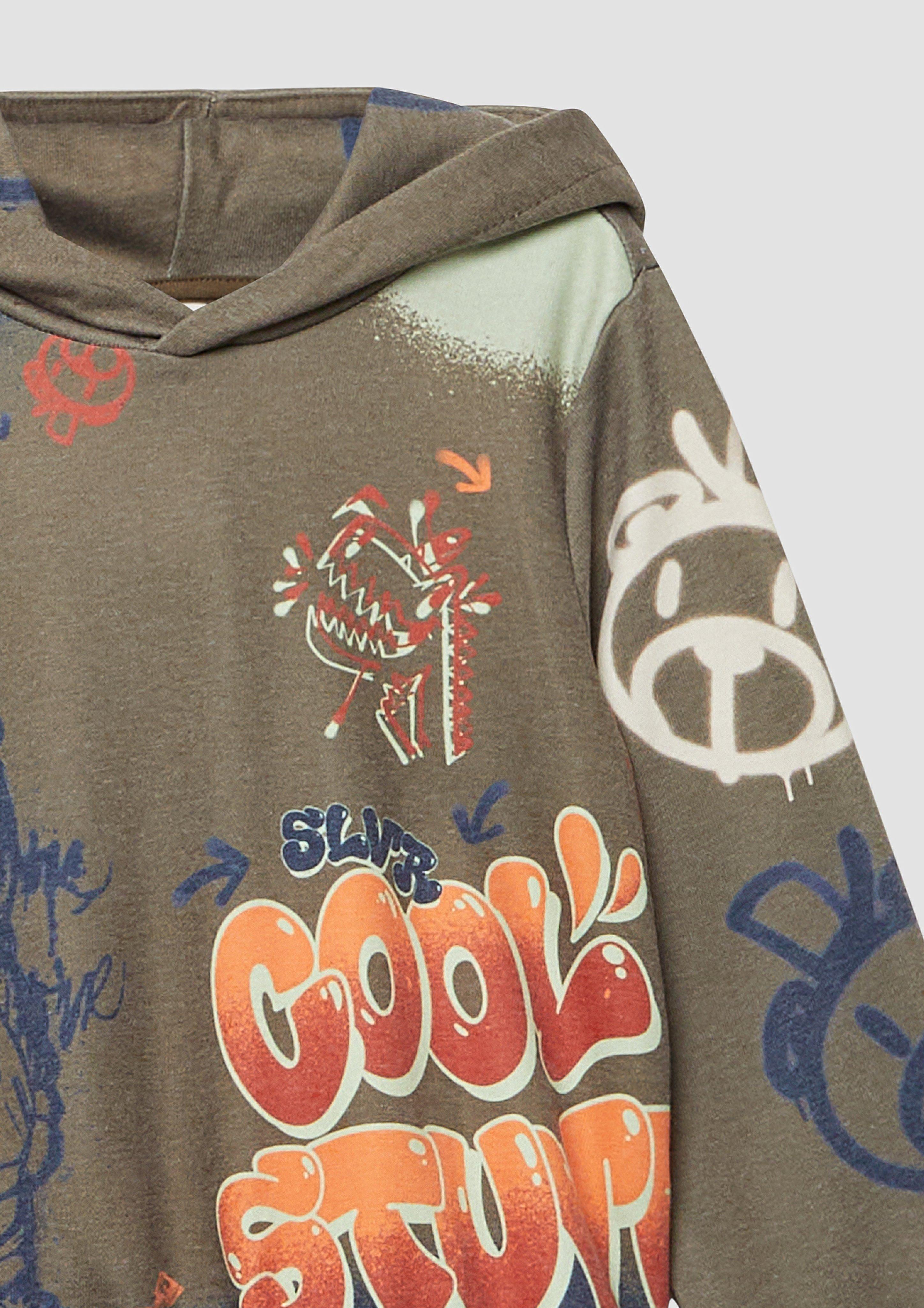 Sweatshirt in 89D1 & 80D1