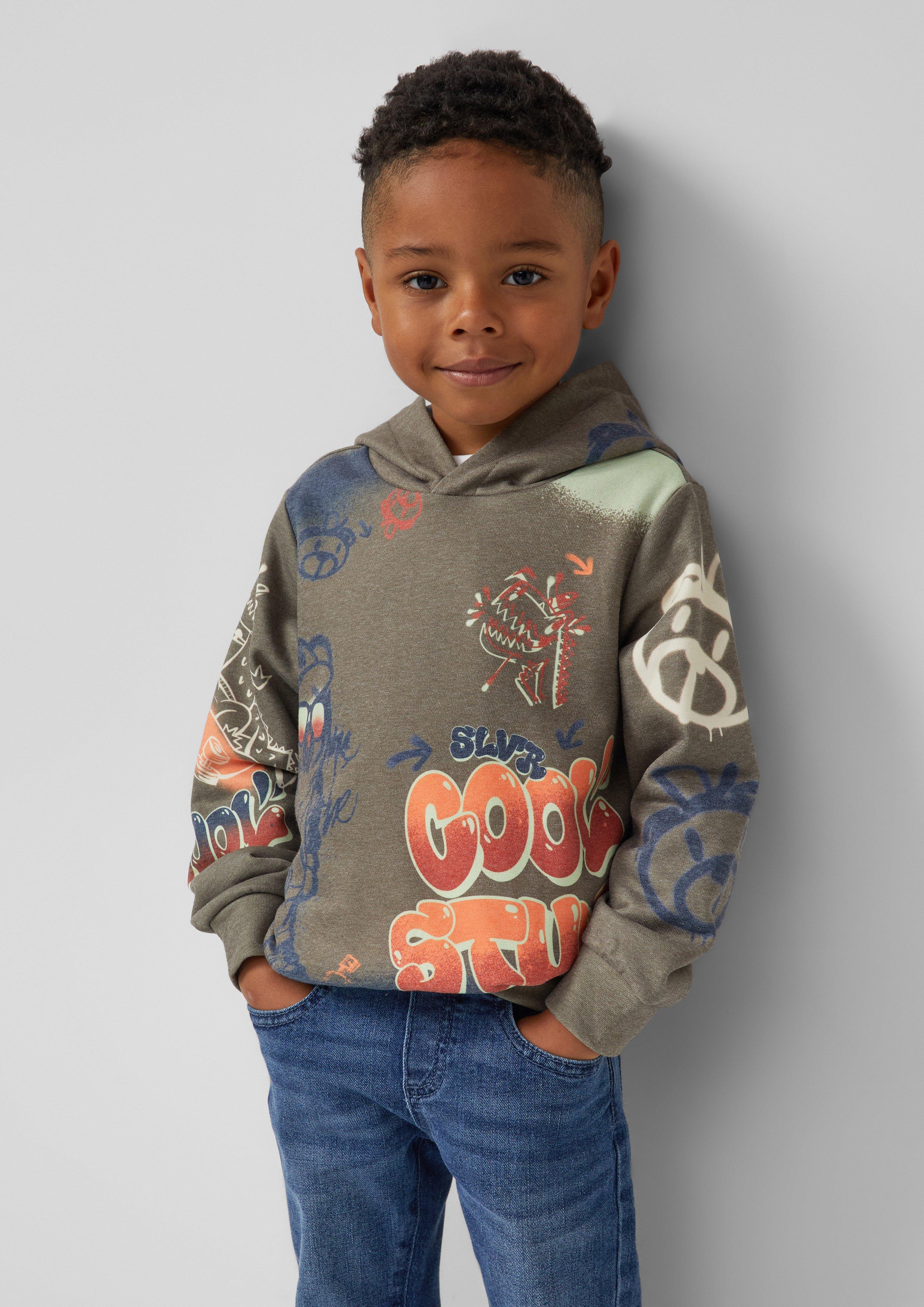 Sweatshirt in 89D1 & 80D1