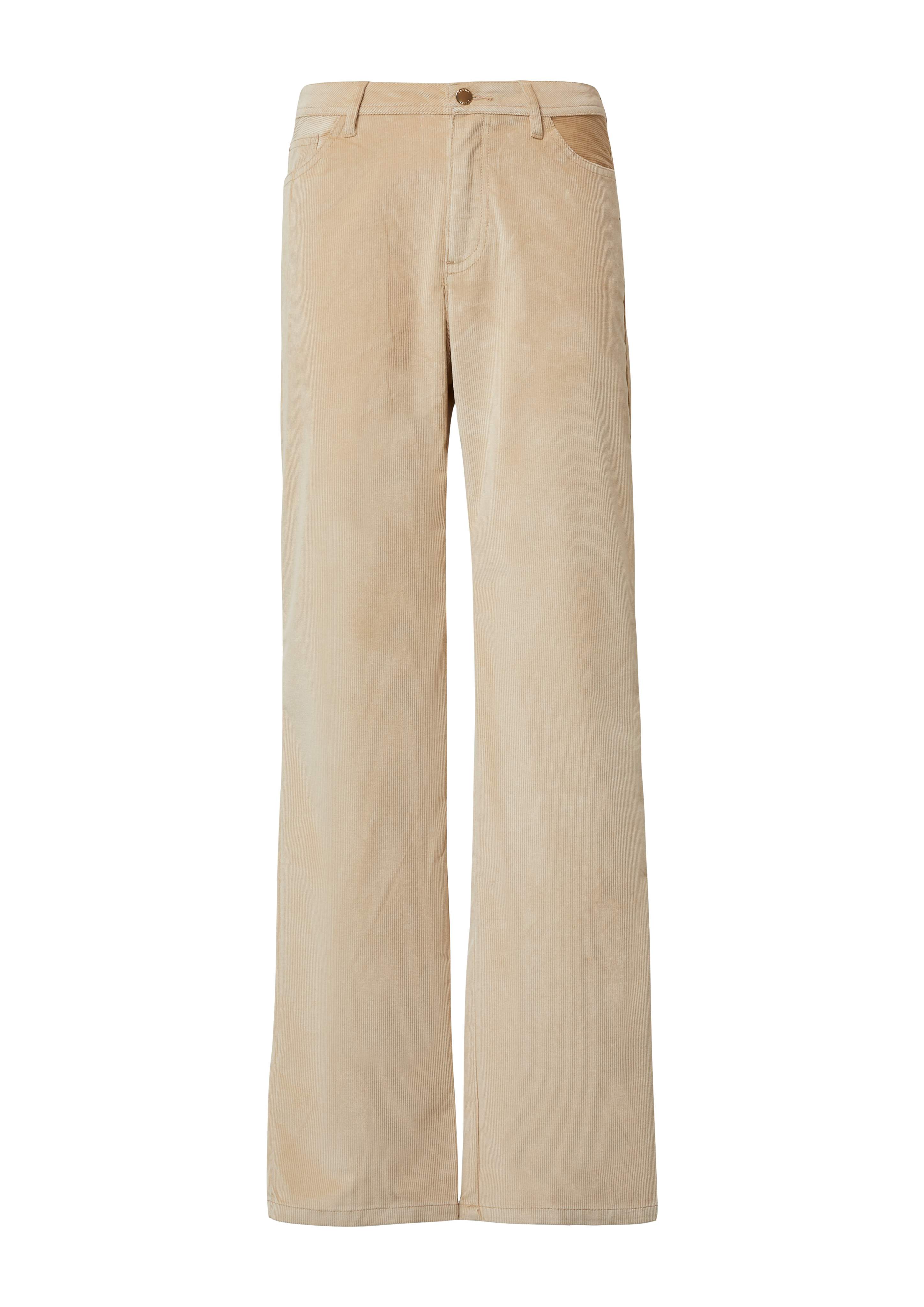 Corduroy broek / Regular Fit / Mid Rise / Rechte pijp