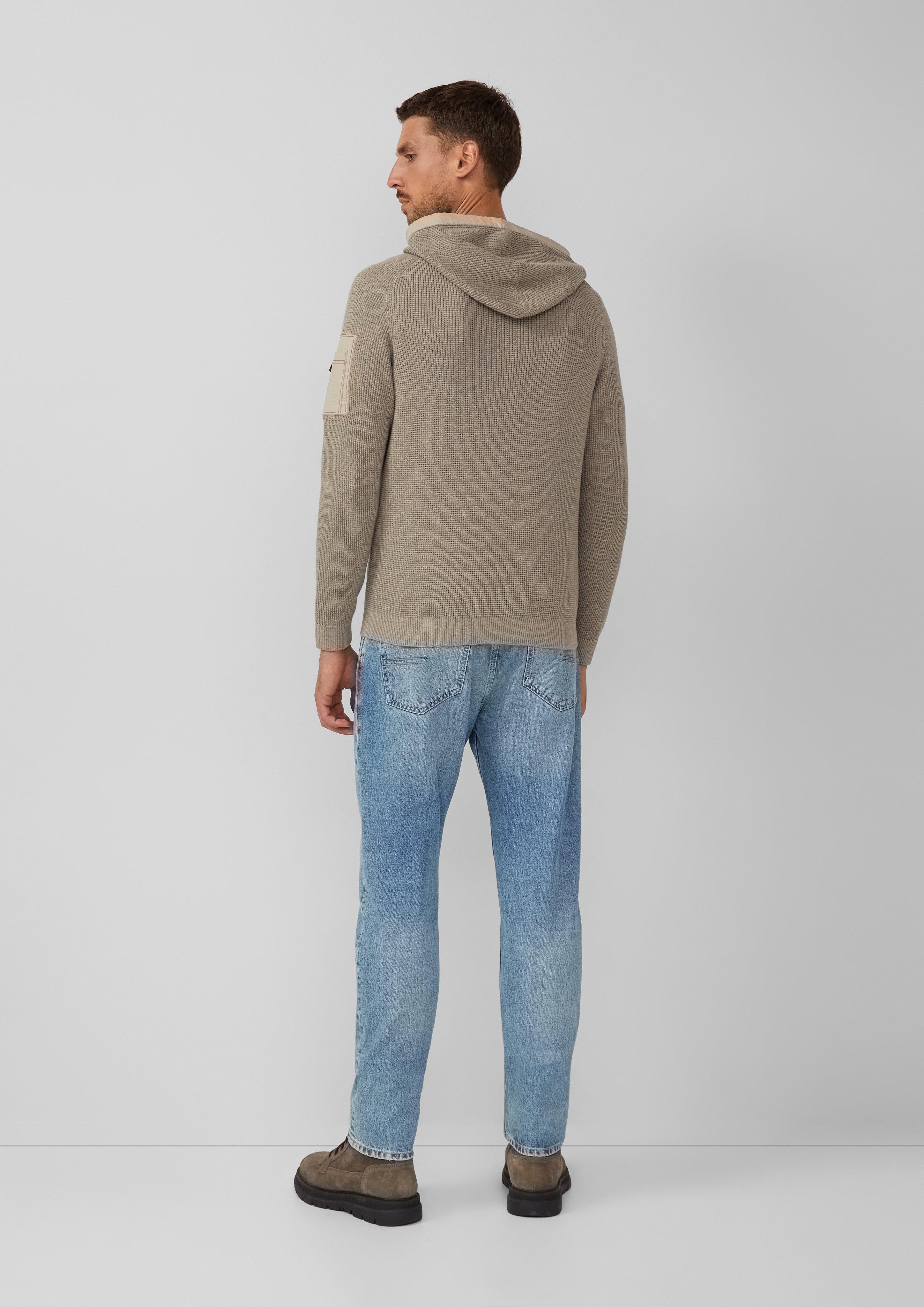 Strickpullover in 80W0 & 7953