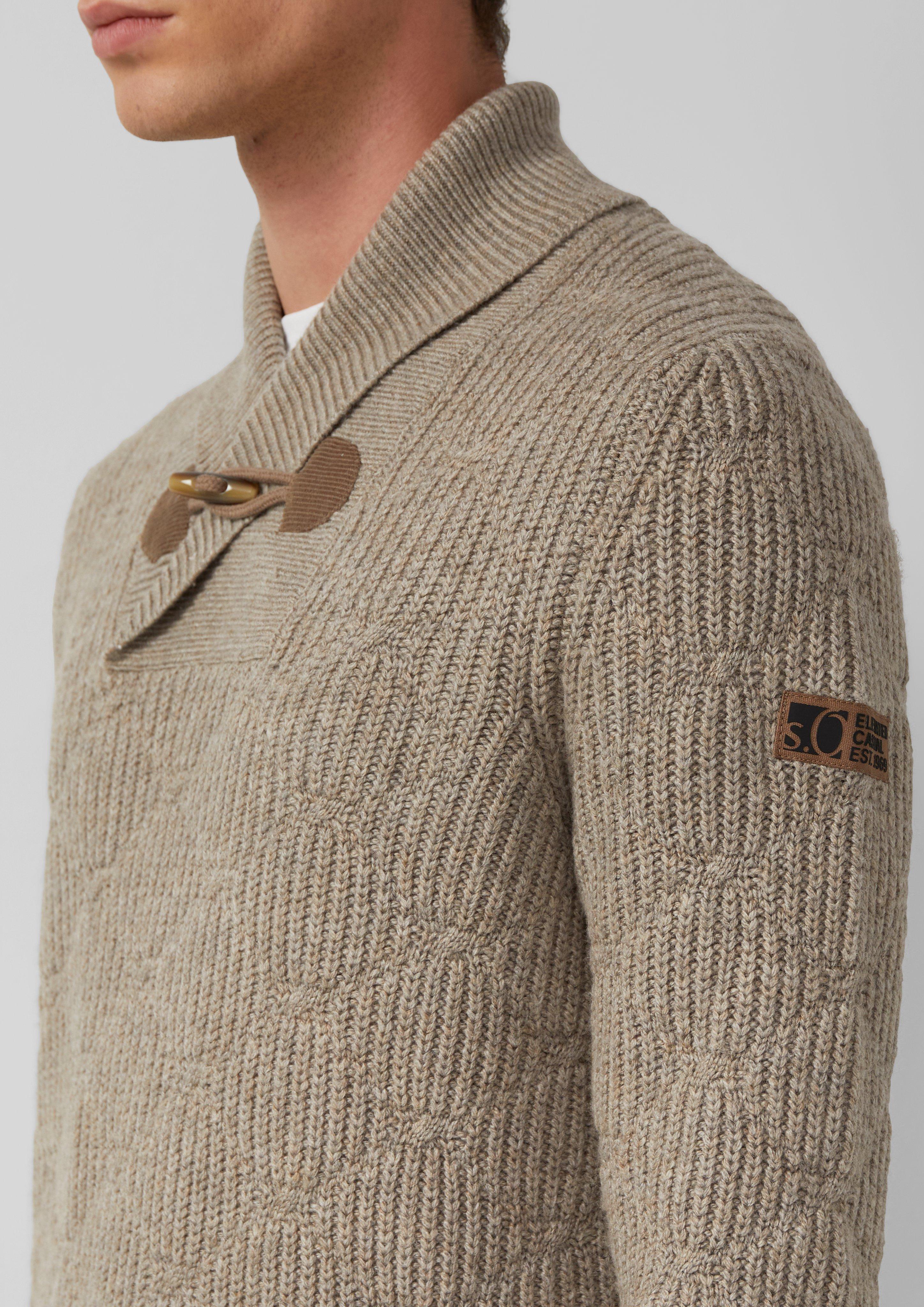 Pull en tricot in 80W0
