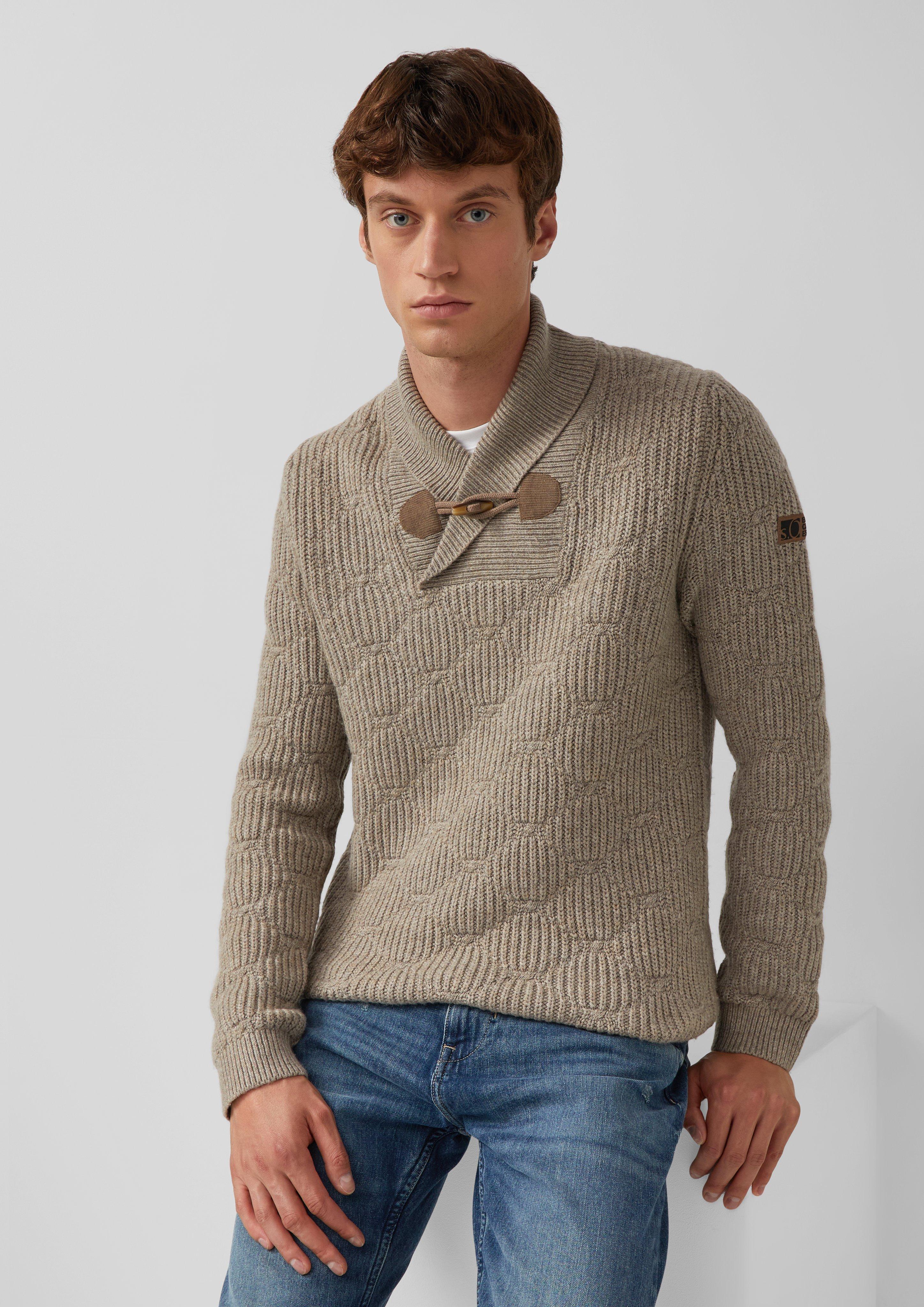 Pull en tricot in 80W0