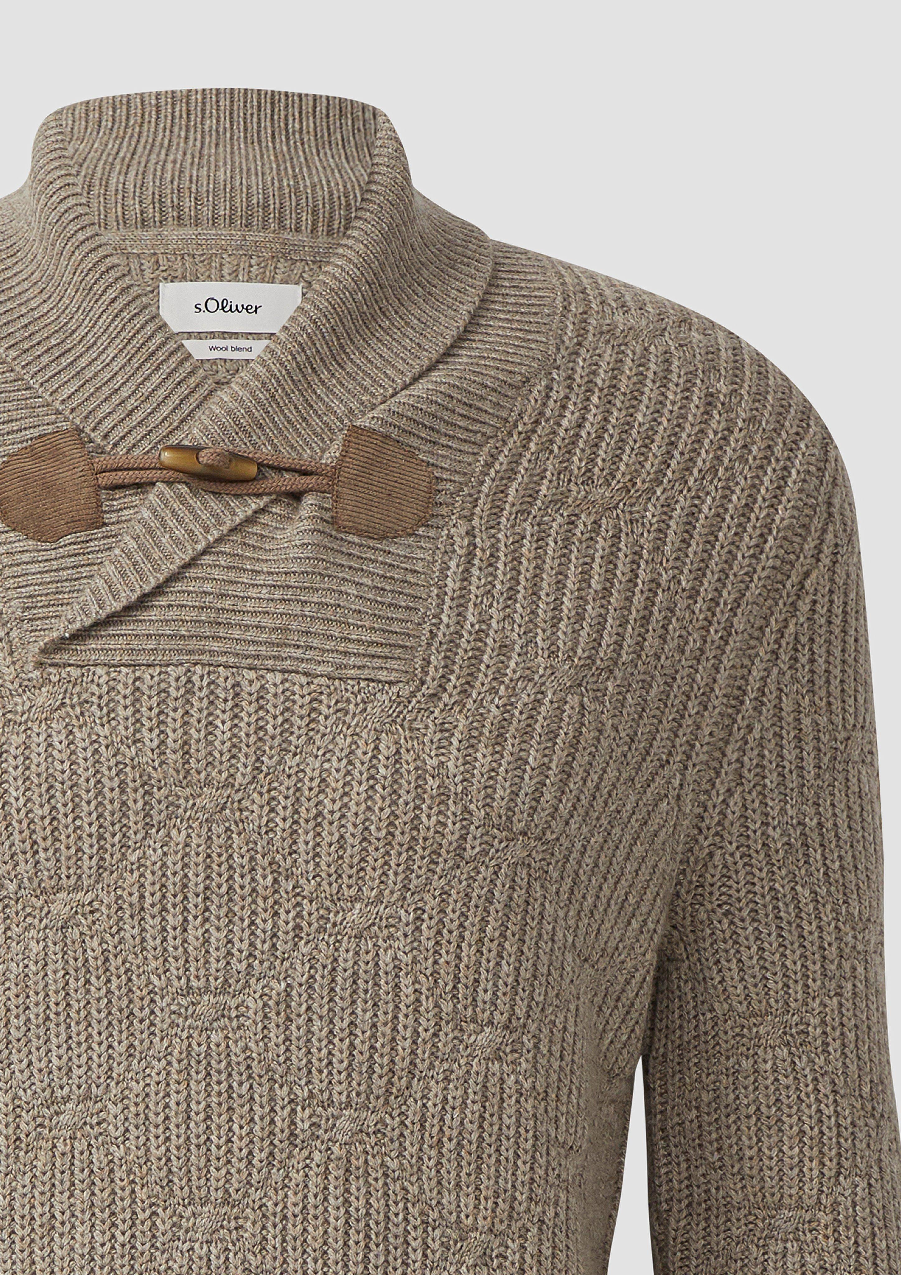 Pull en tricot in 80W0