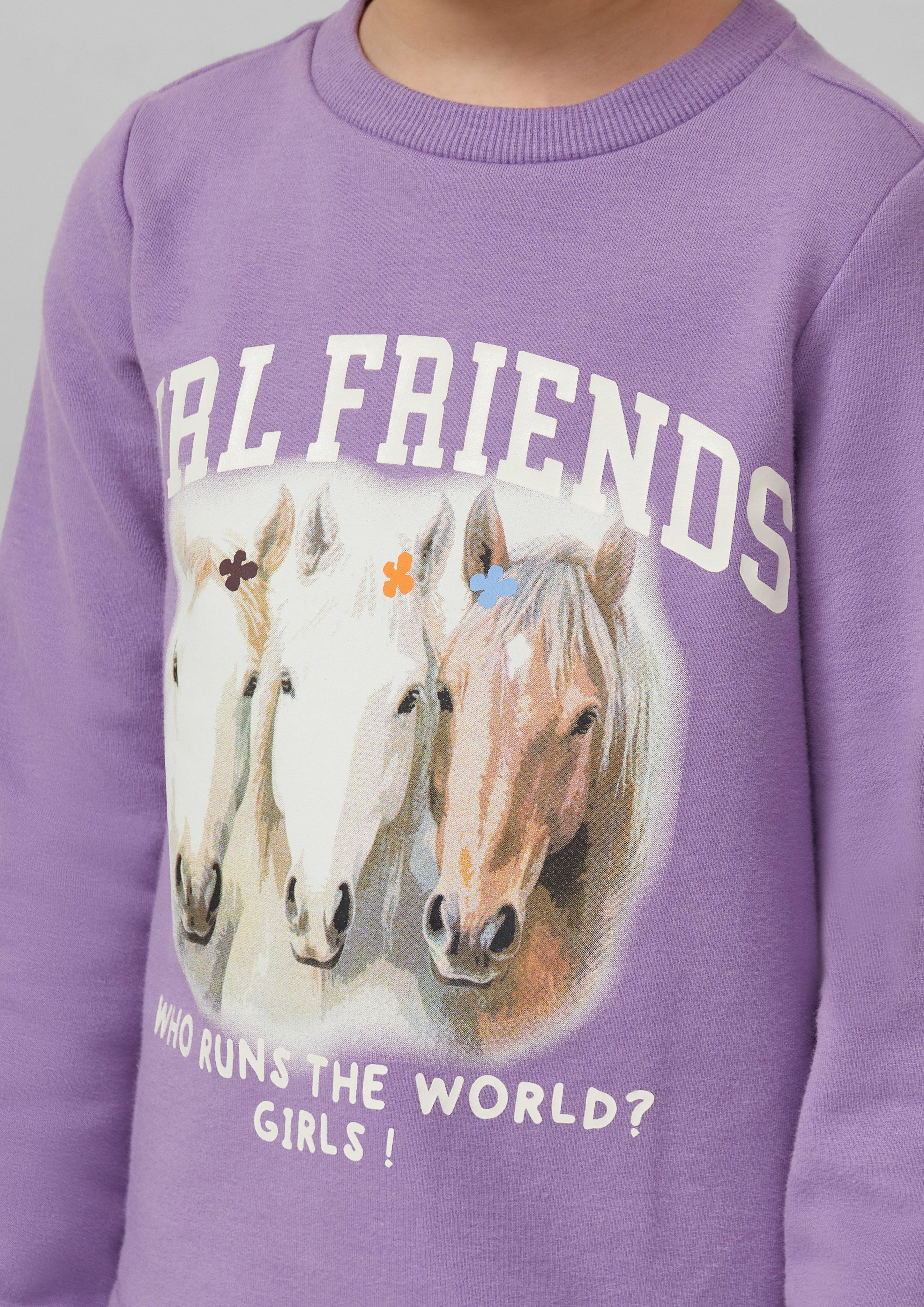 Sweatshirt in 4670, 0210 & 4927