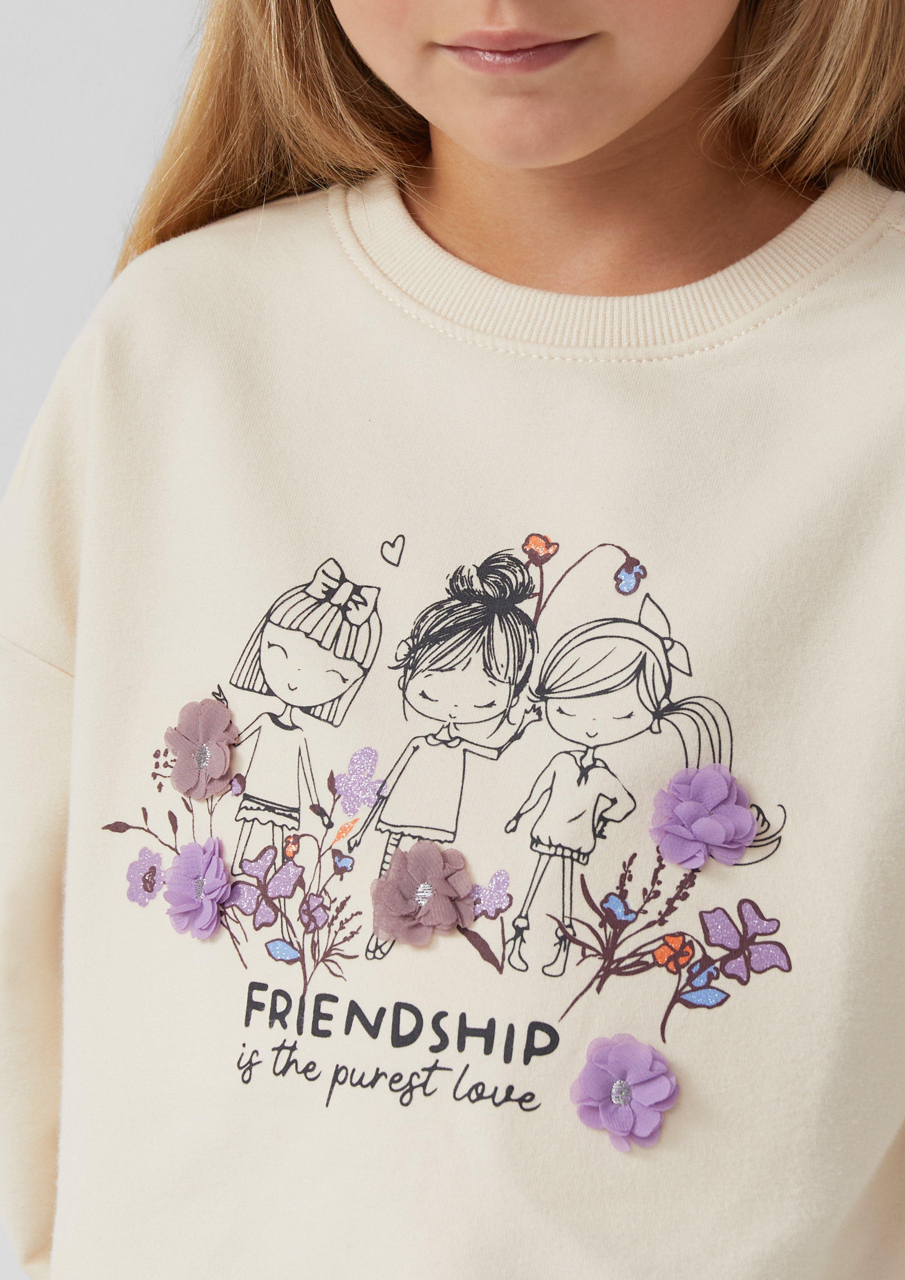 Sweatshirt in 0406 & 4670