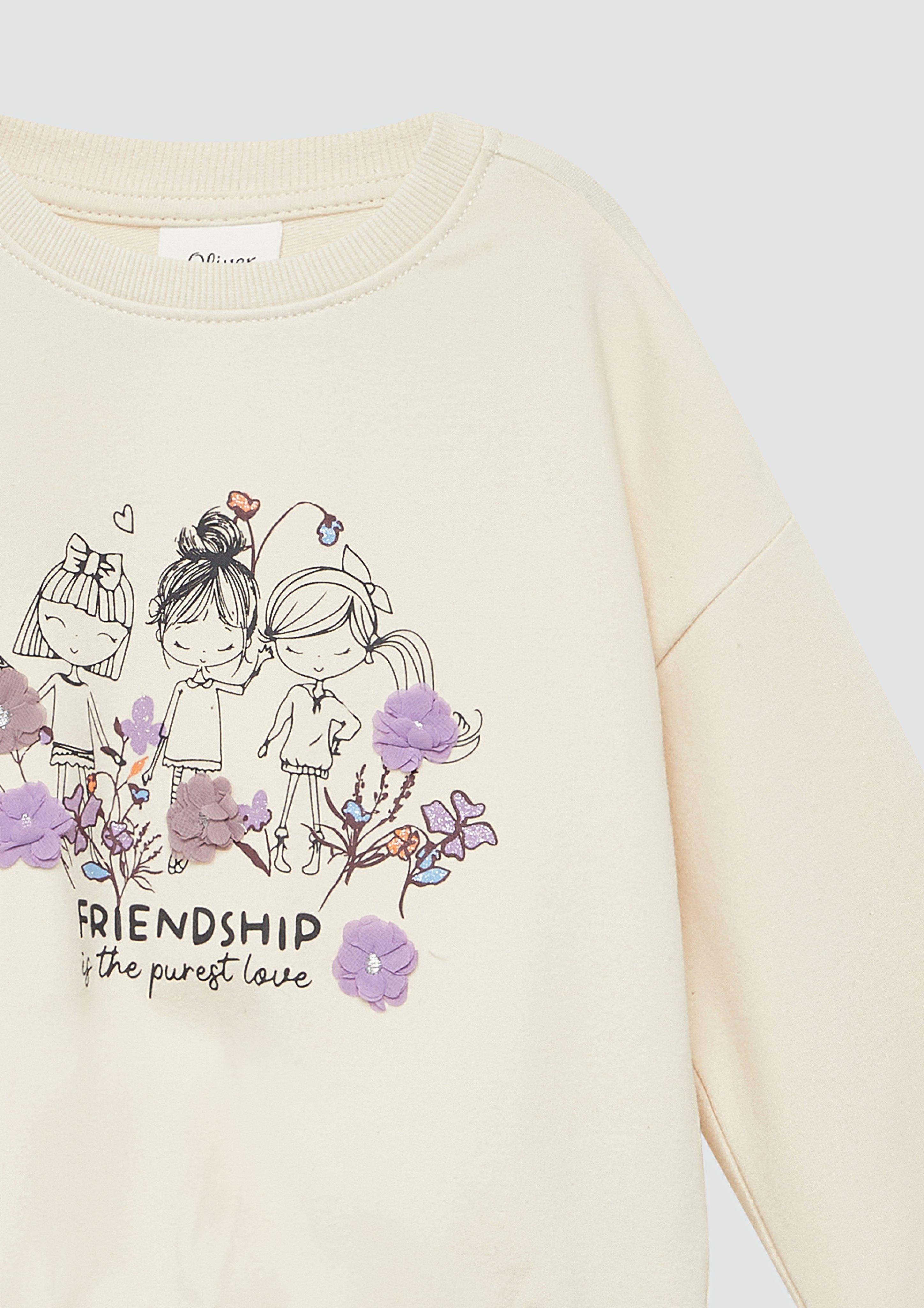 Sweatshirt in 0406 & 4670