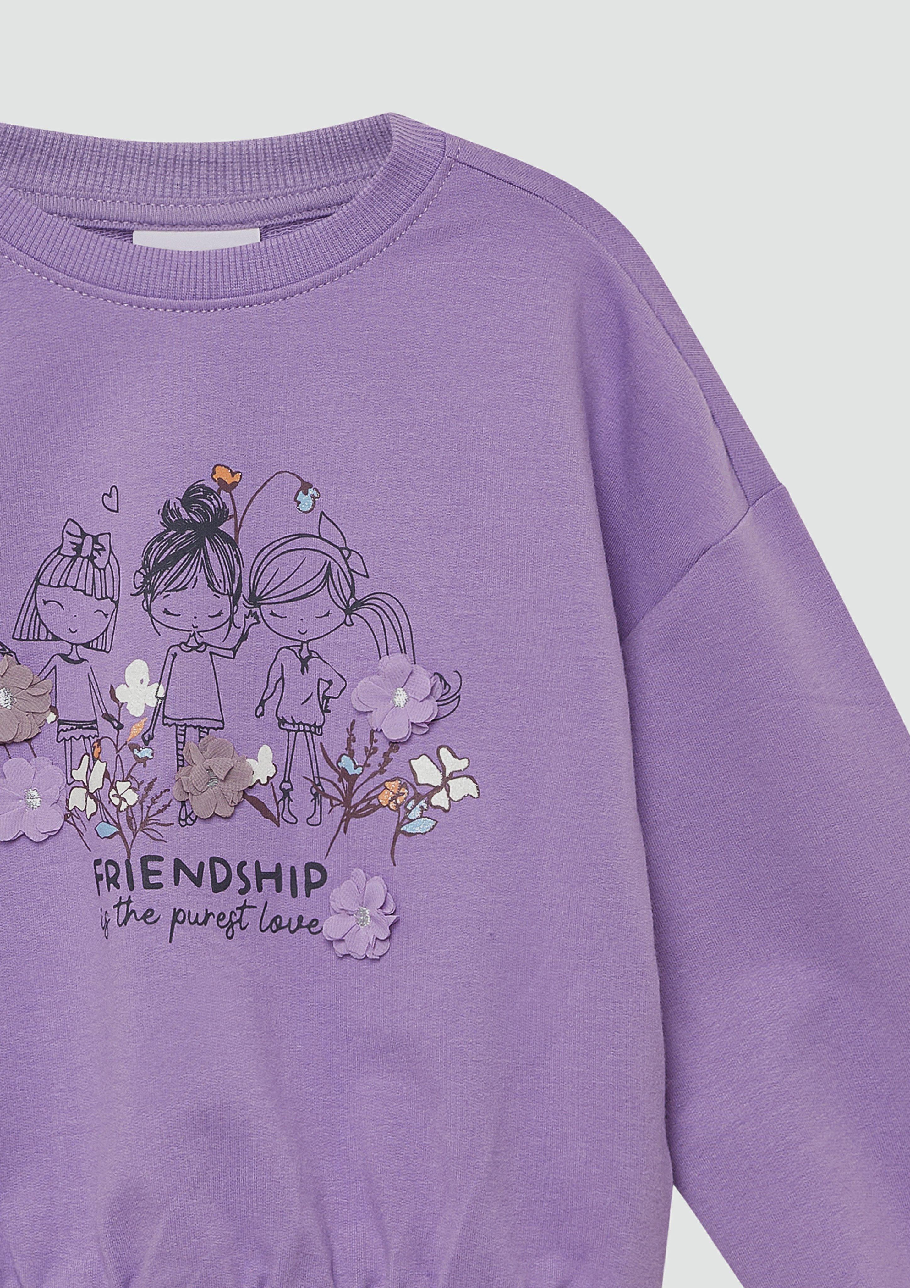 Sweatshirt in 4670 & 0406