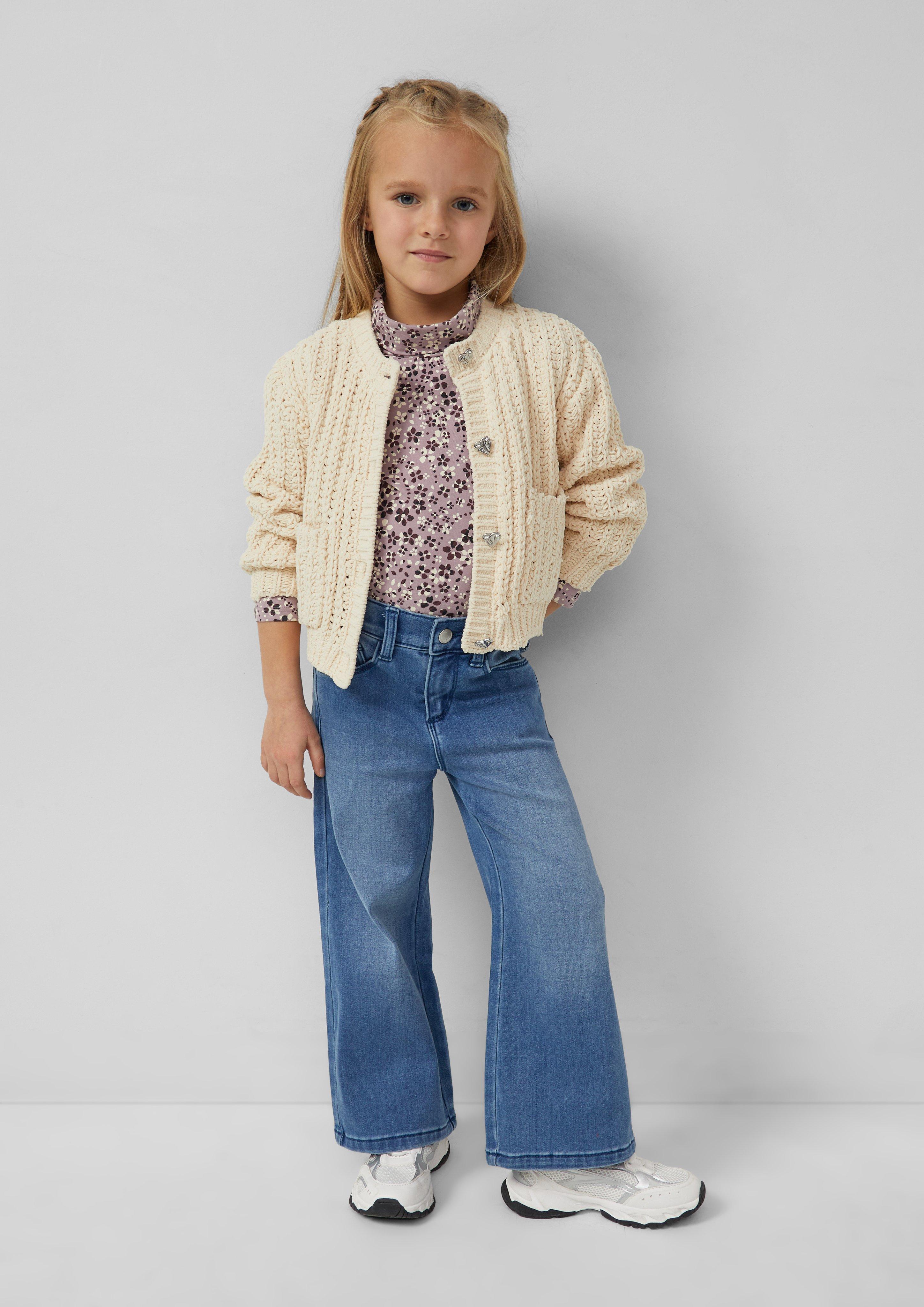 Tričko s dlouhým rukávem z žebrového materiálu in 45A1 & 59A1