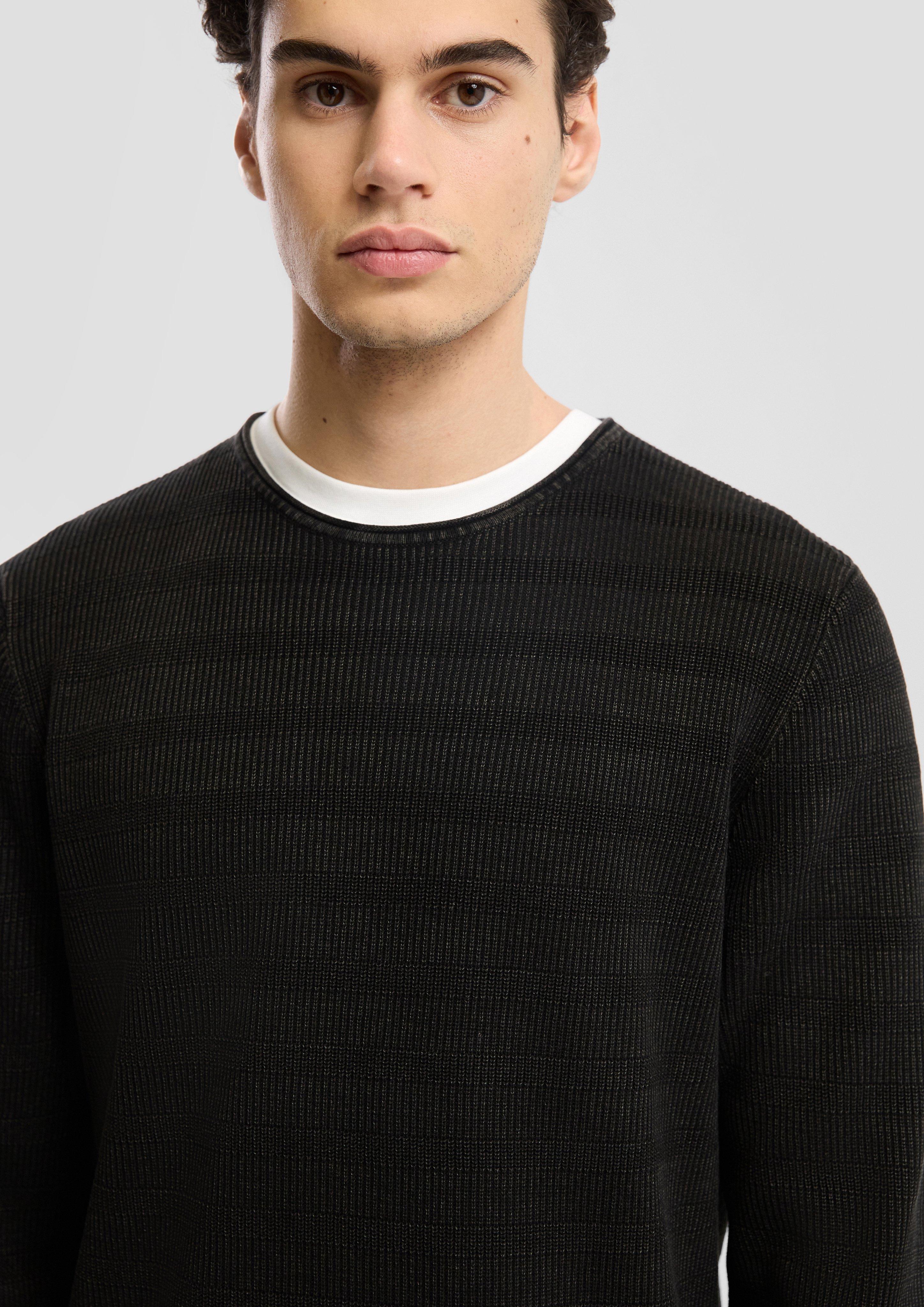 Strickpullover in 9999 & 7929