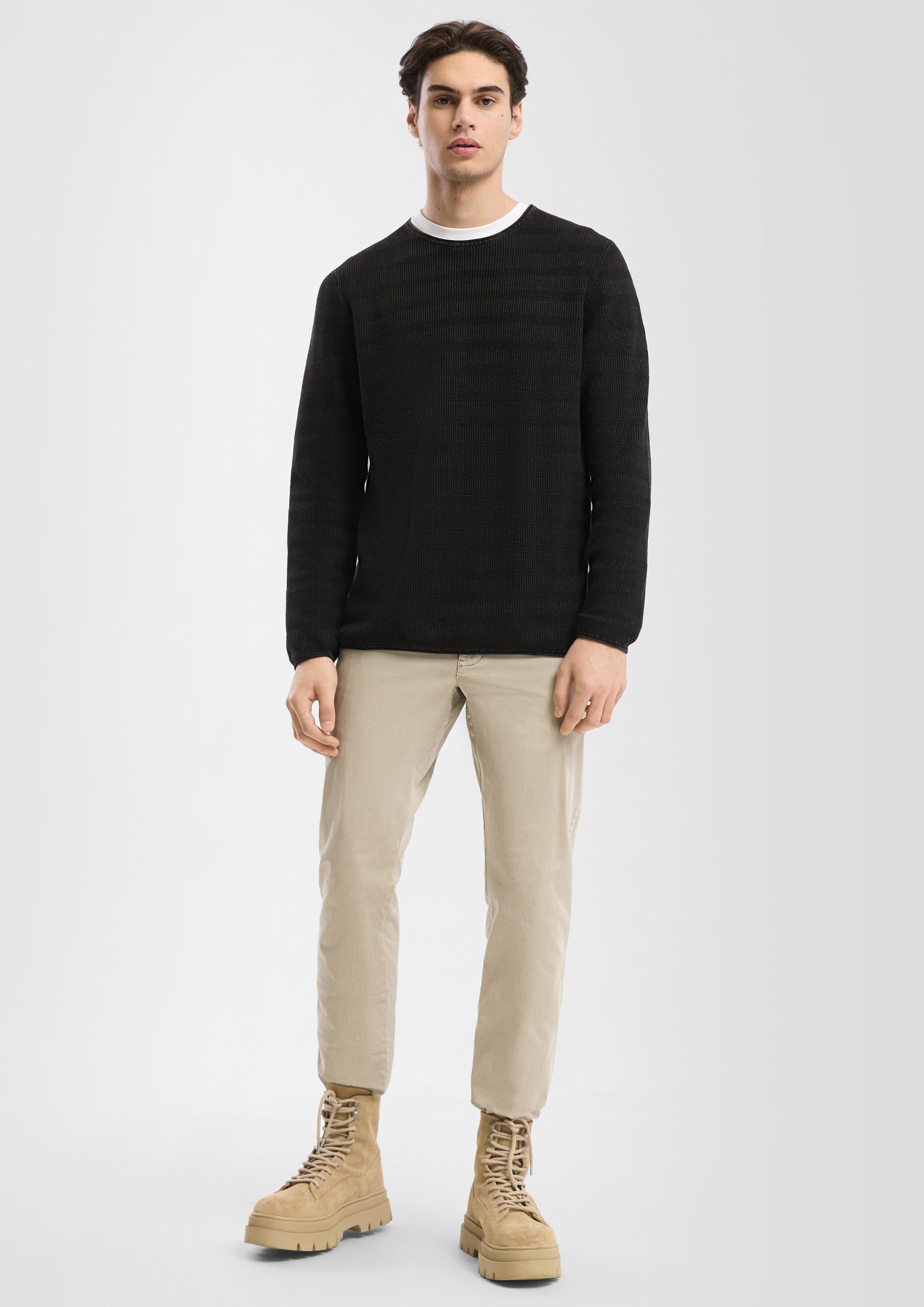 Strickpullover in 9999 & 7929