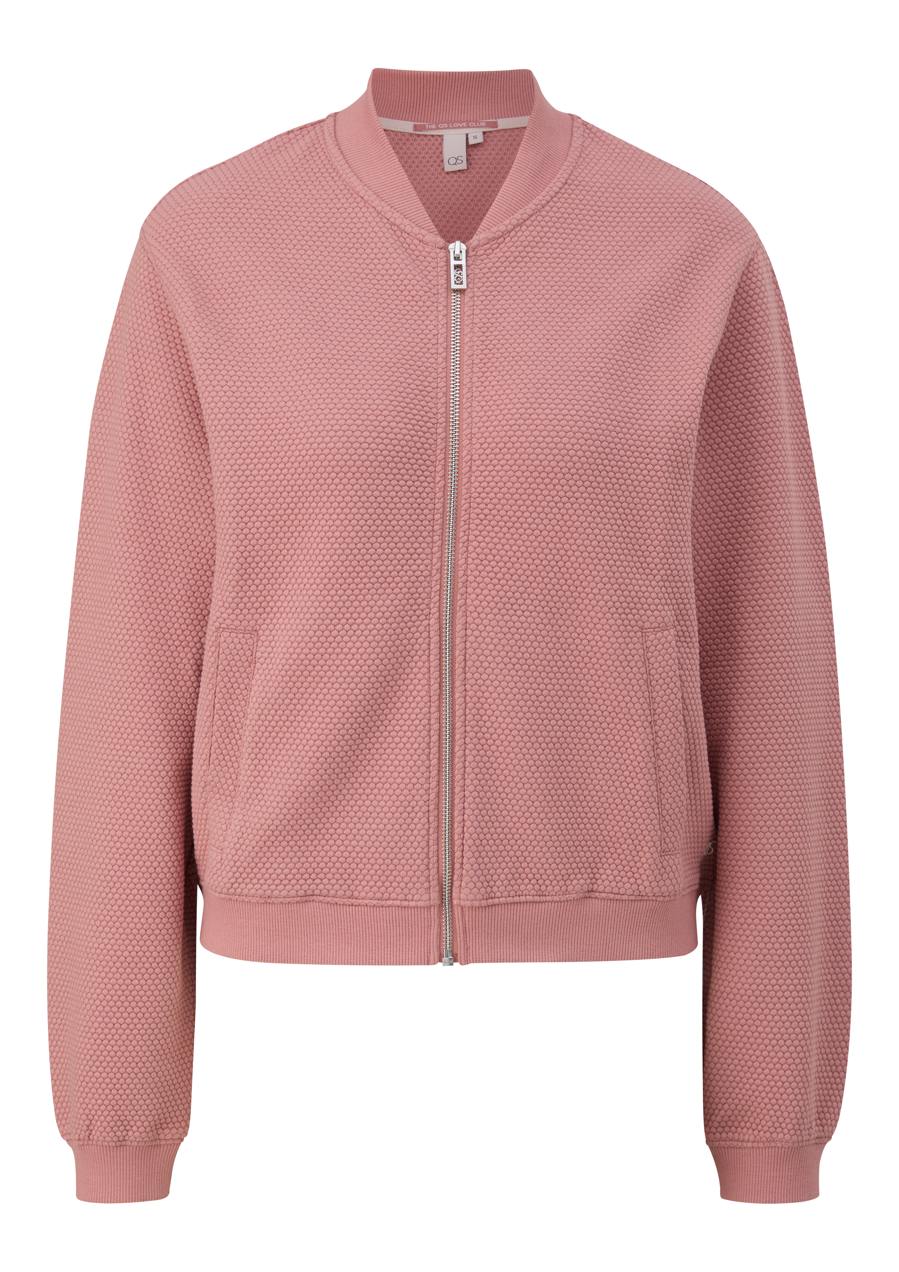 Sweater in blousonstijl met structuurpatroon