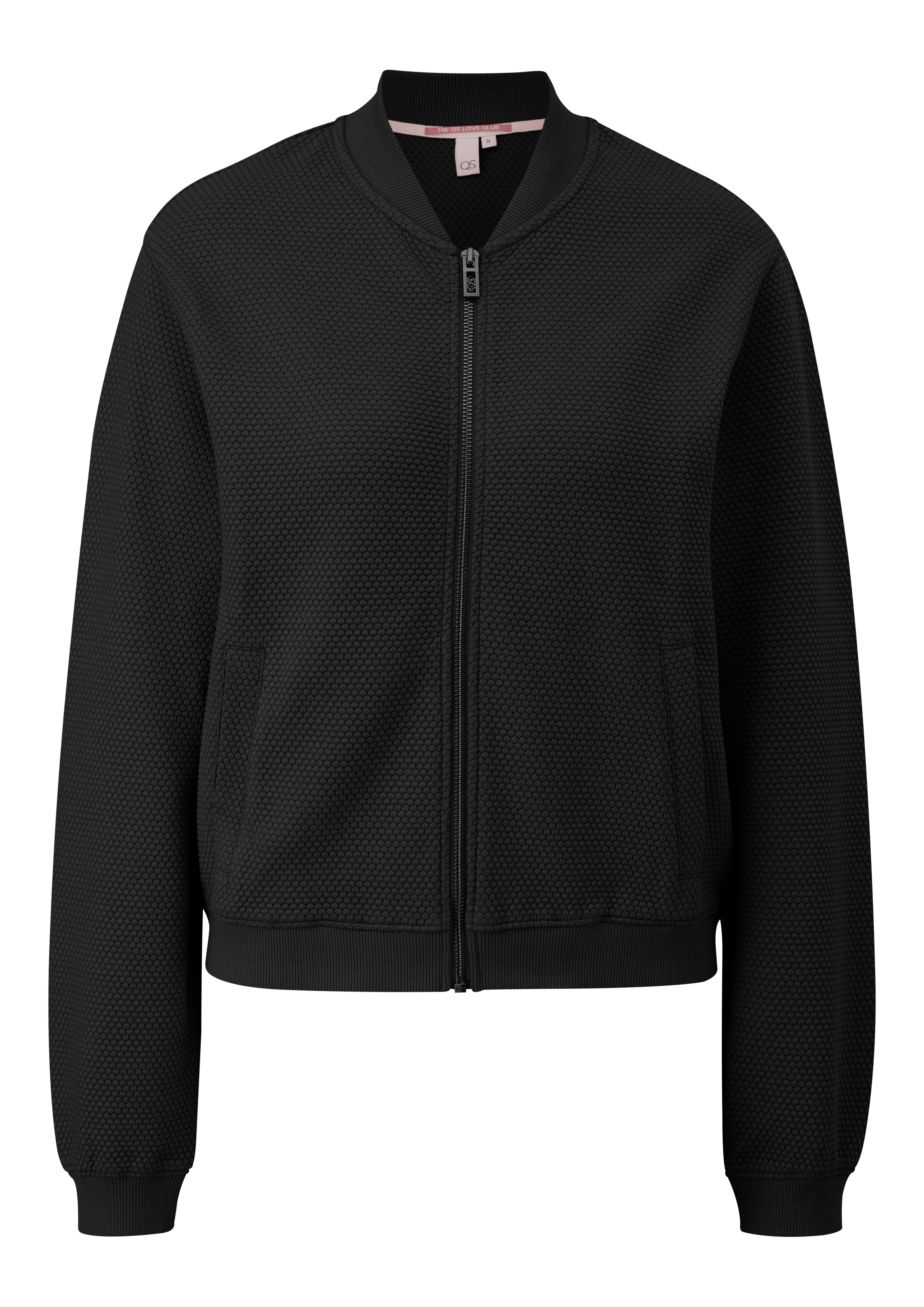 Sweater in blousonstijl met structuurpatroon