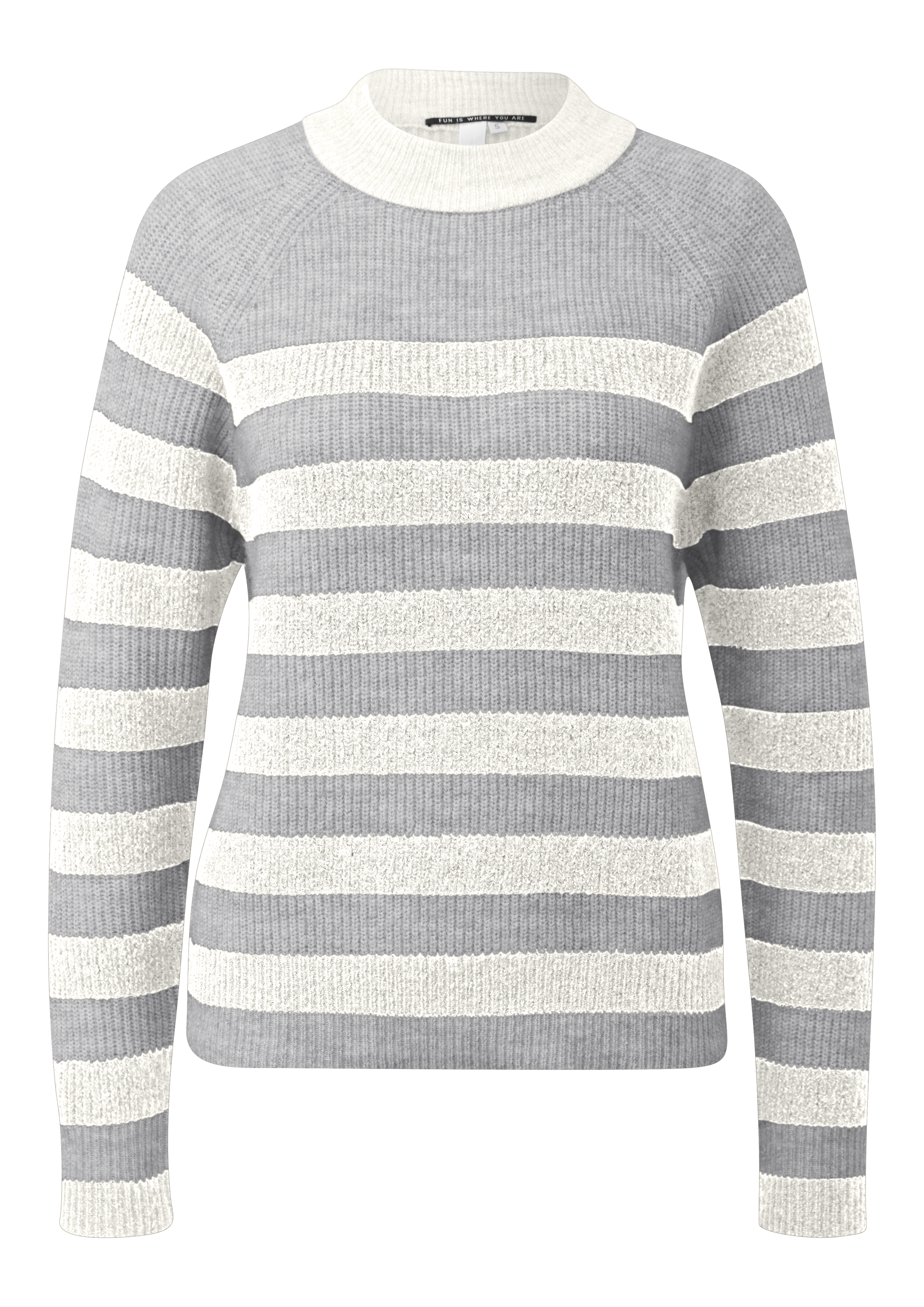 Melierter Pullover