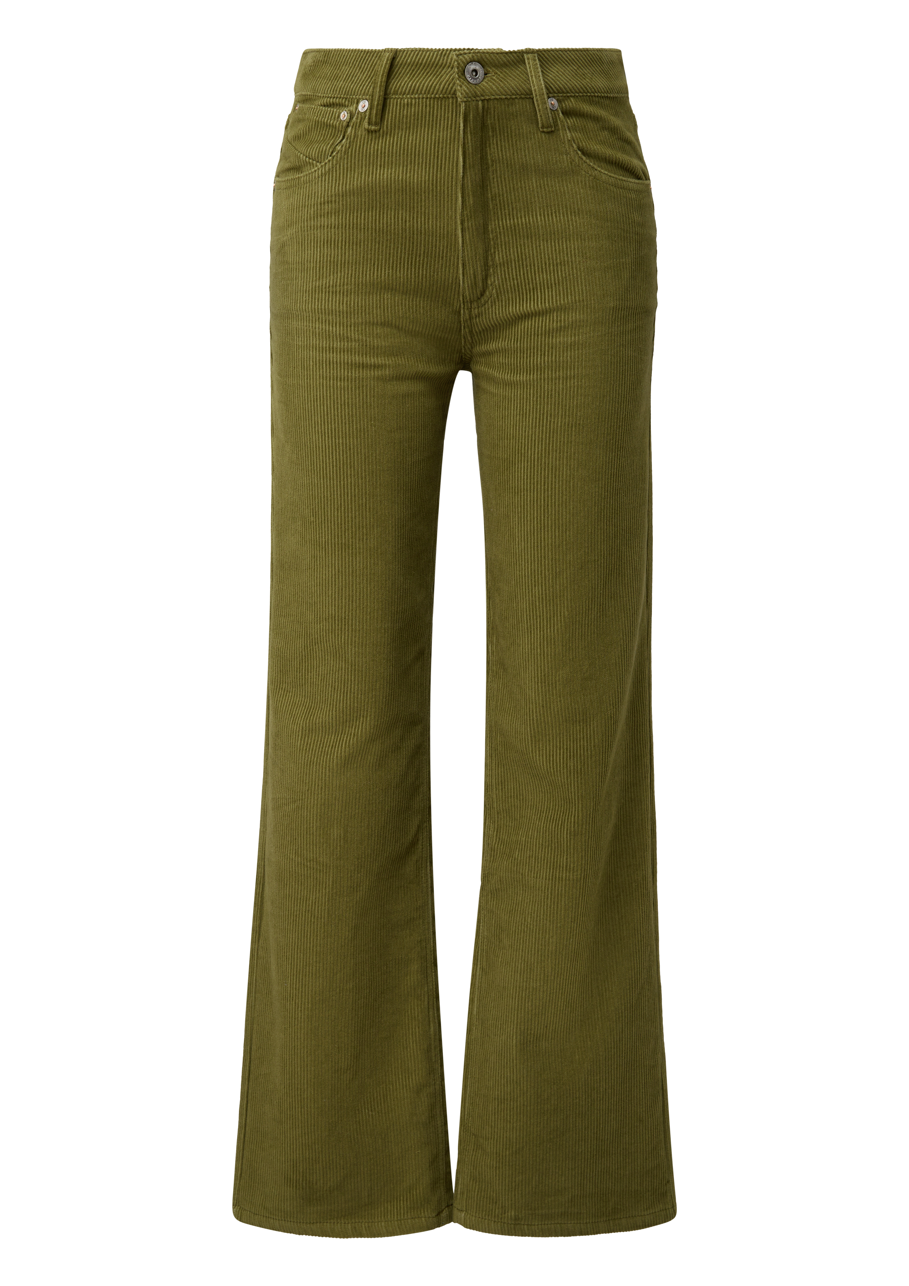 Cordhose mit weitem Bein