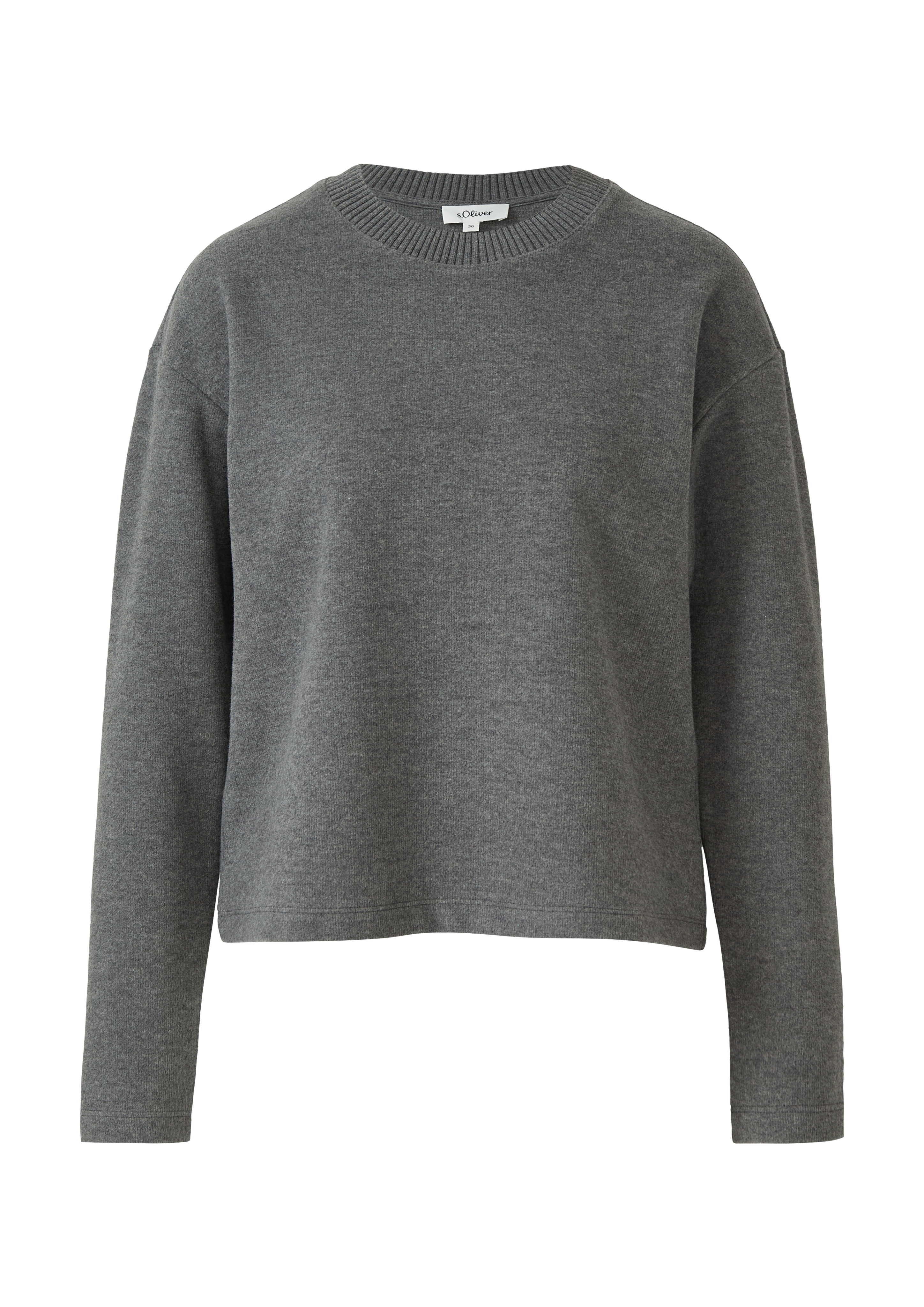 Pluizig sweatshirt