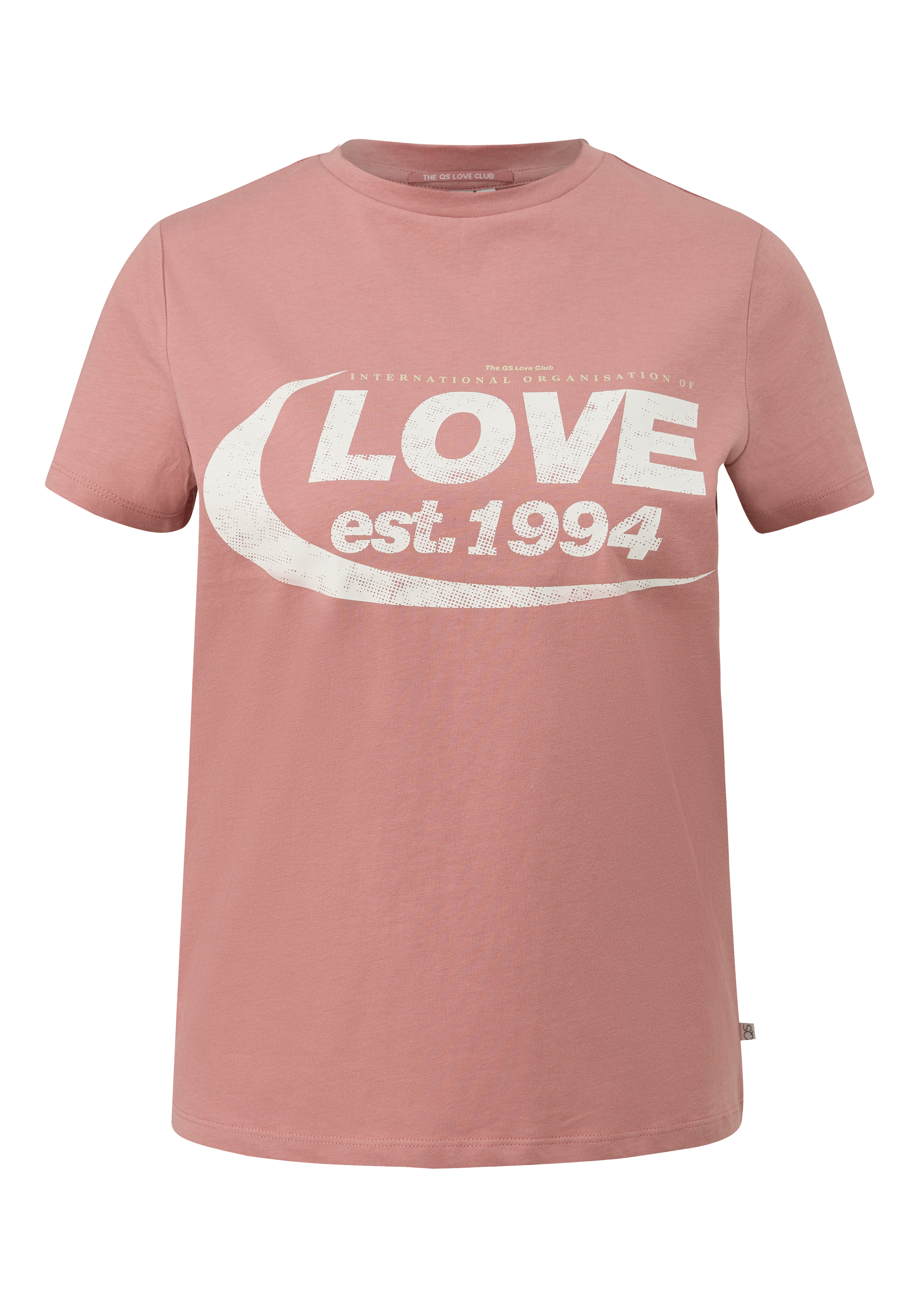 Katoenen shirt met print aan de voorkant