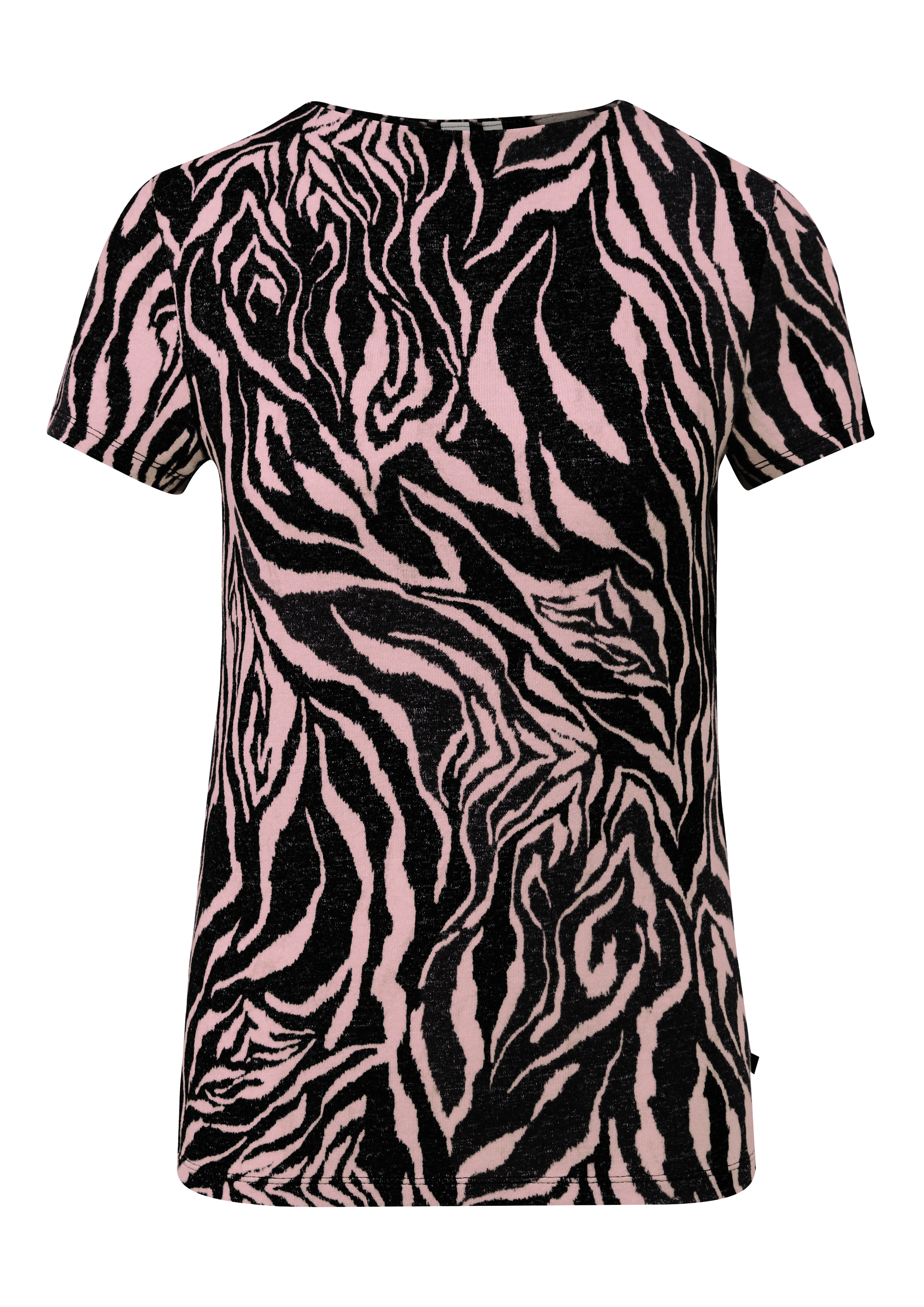 Qs Weiches T-Shirt Mit Animal-Print