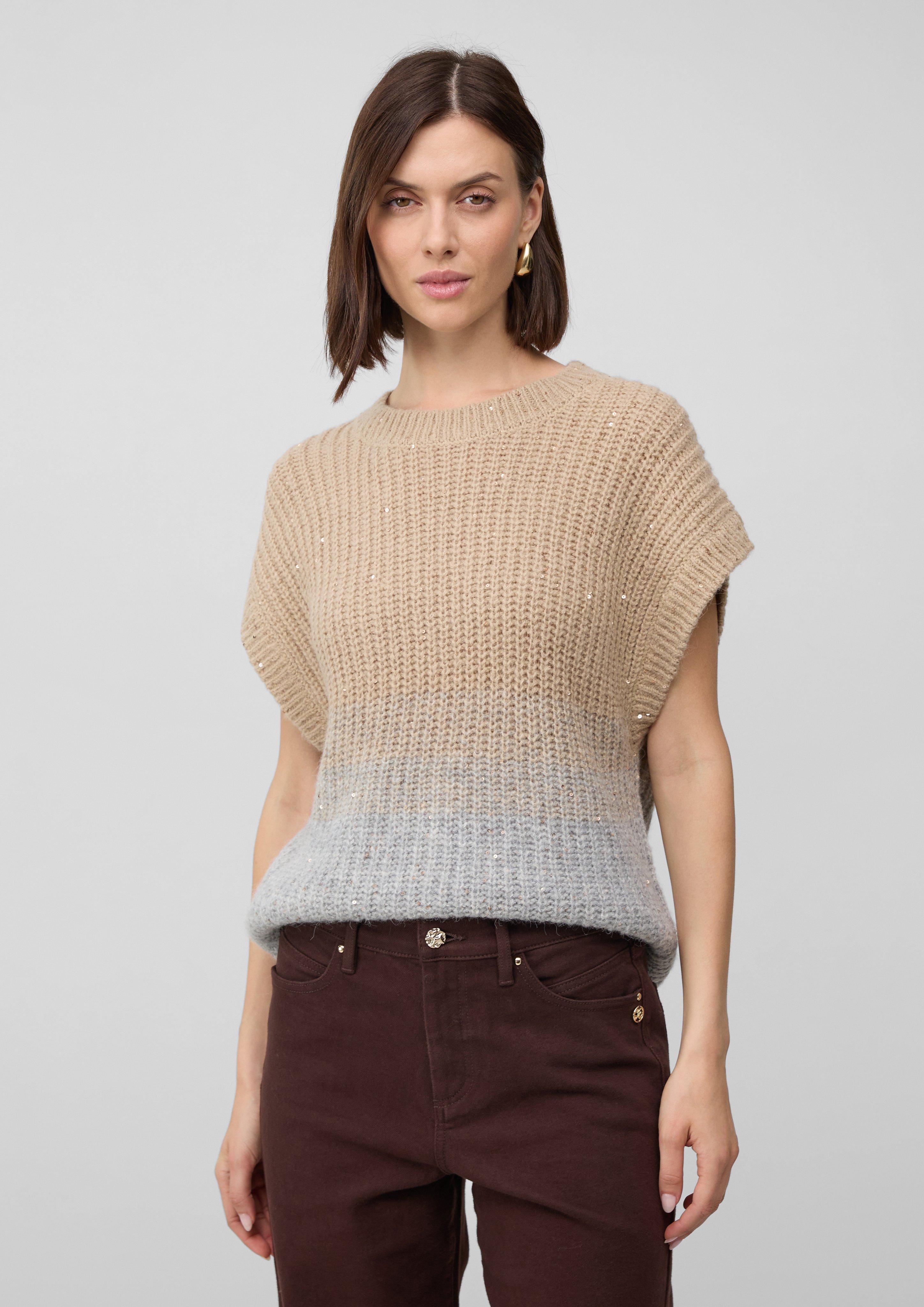 Knitted vest in 