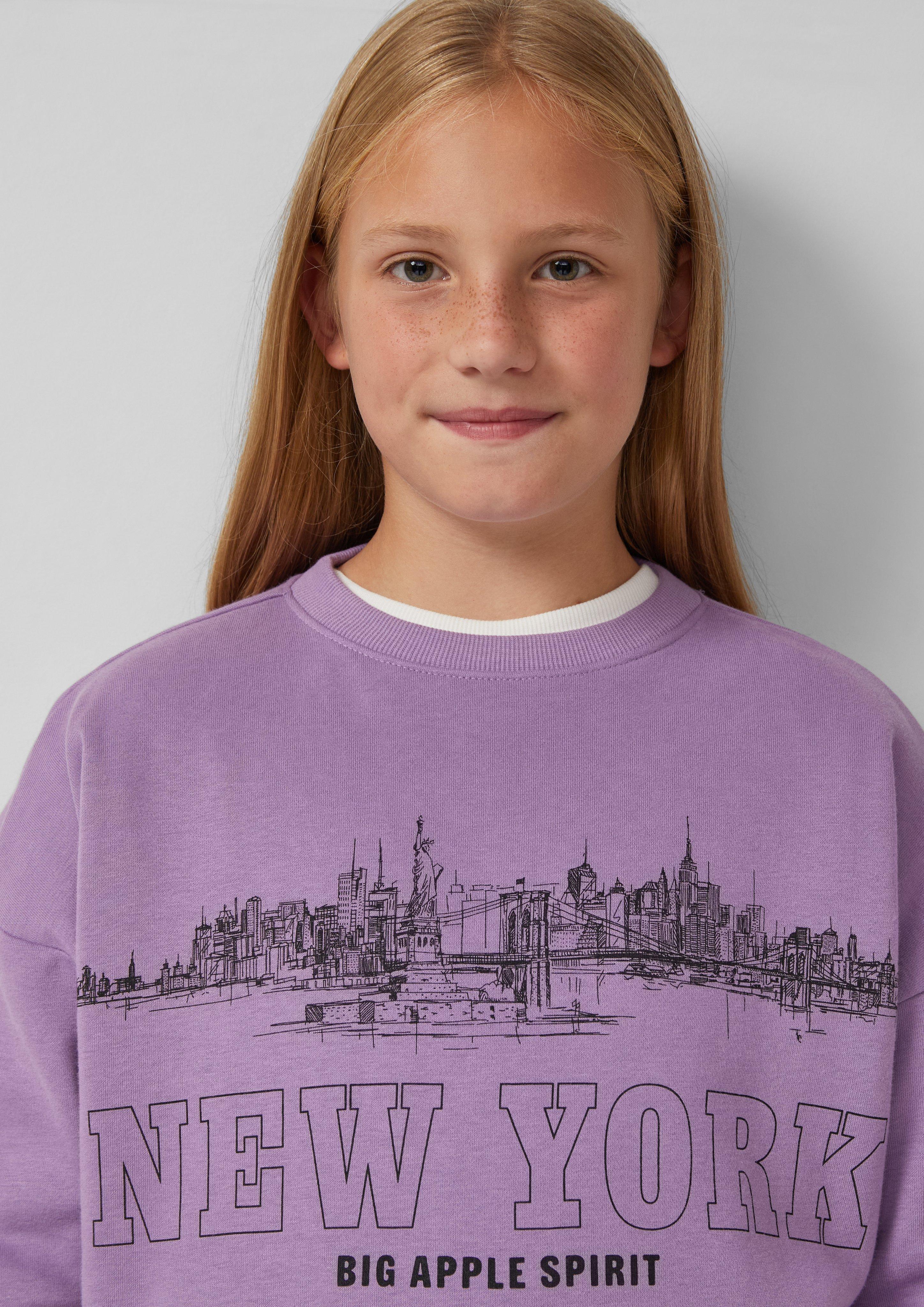 Sweat-shirt in 4670, 4927 & 0210