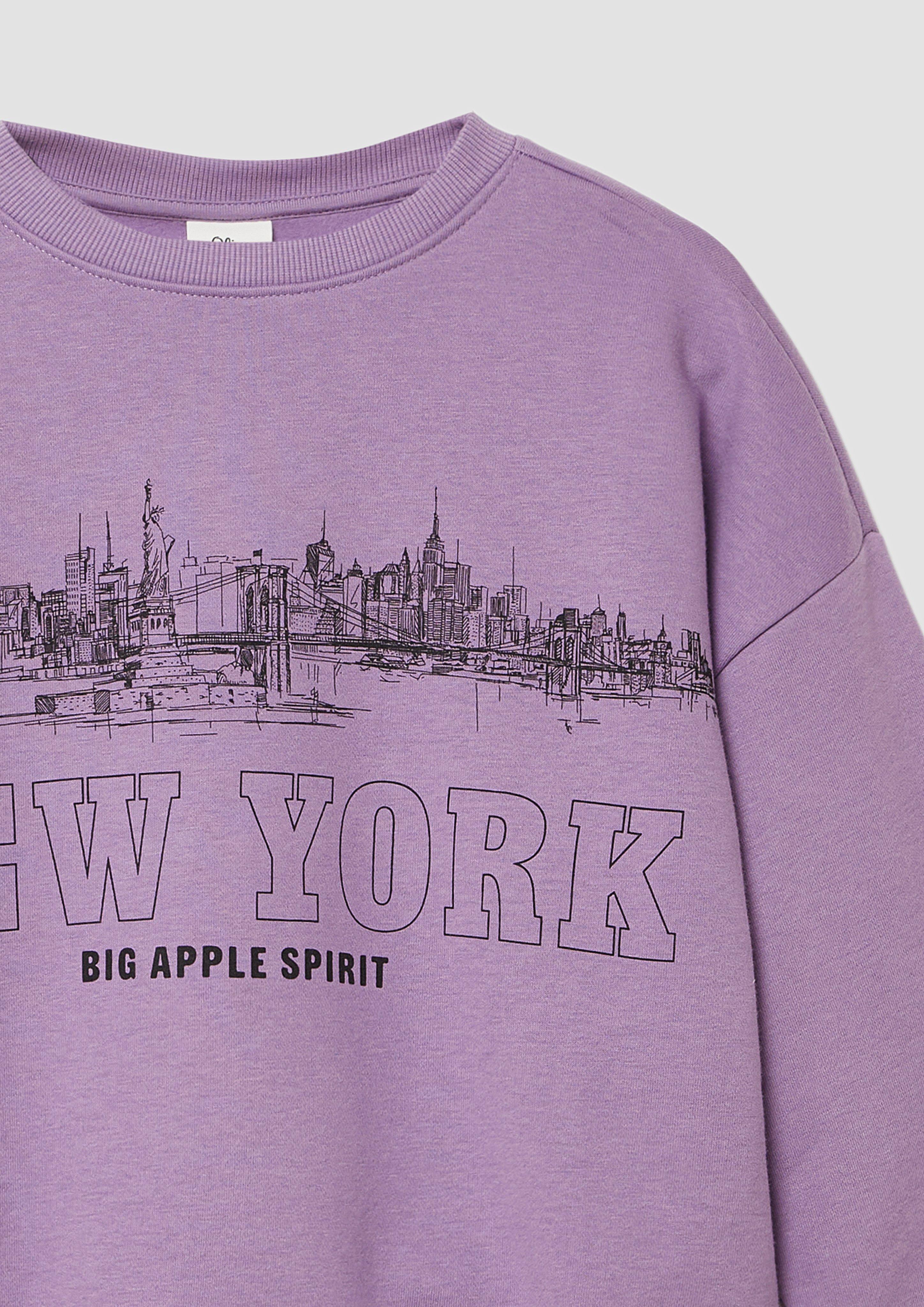 Sweat-shirt in 4670, 4927 & 0210