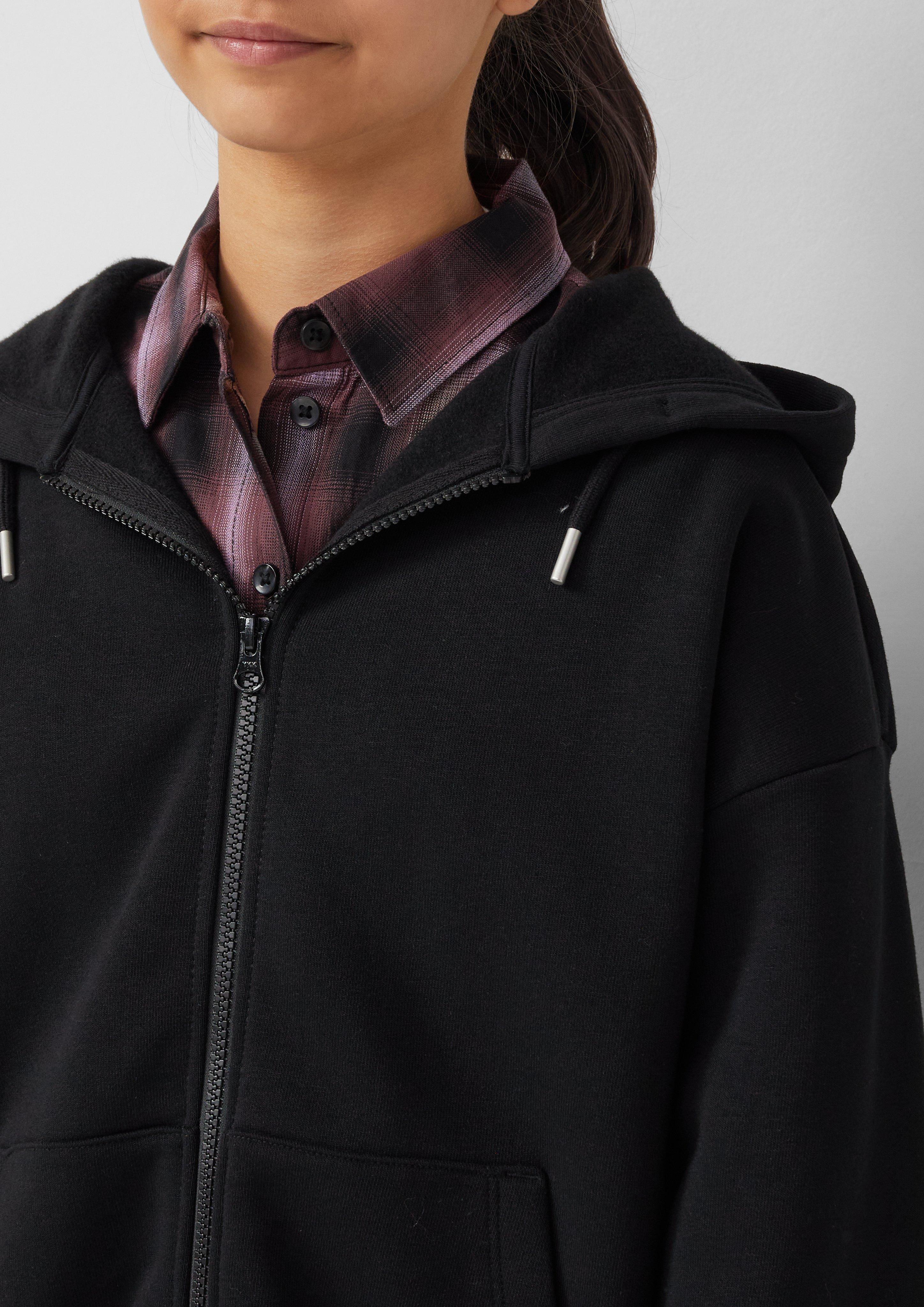 Sweatshirt jas in 9999