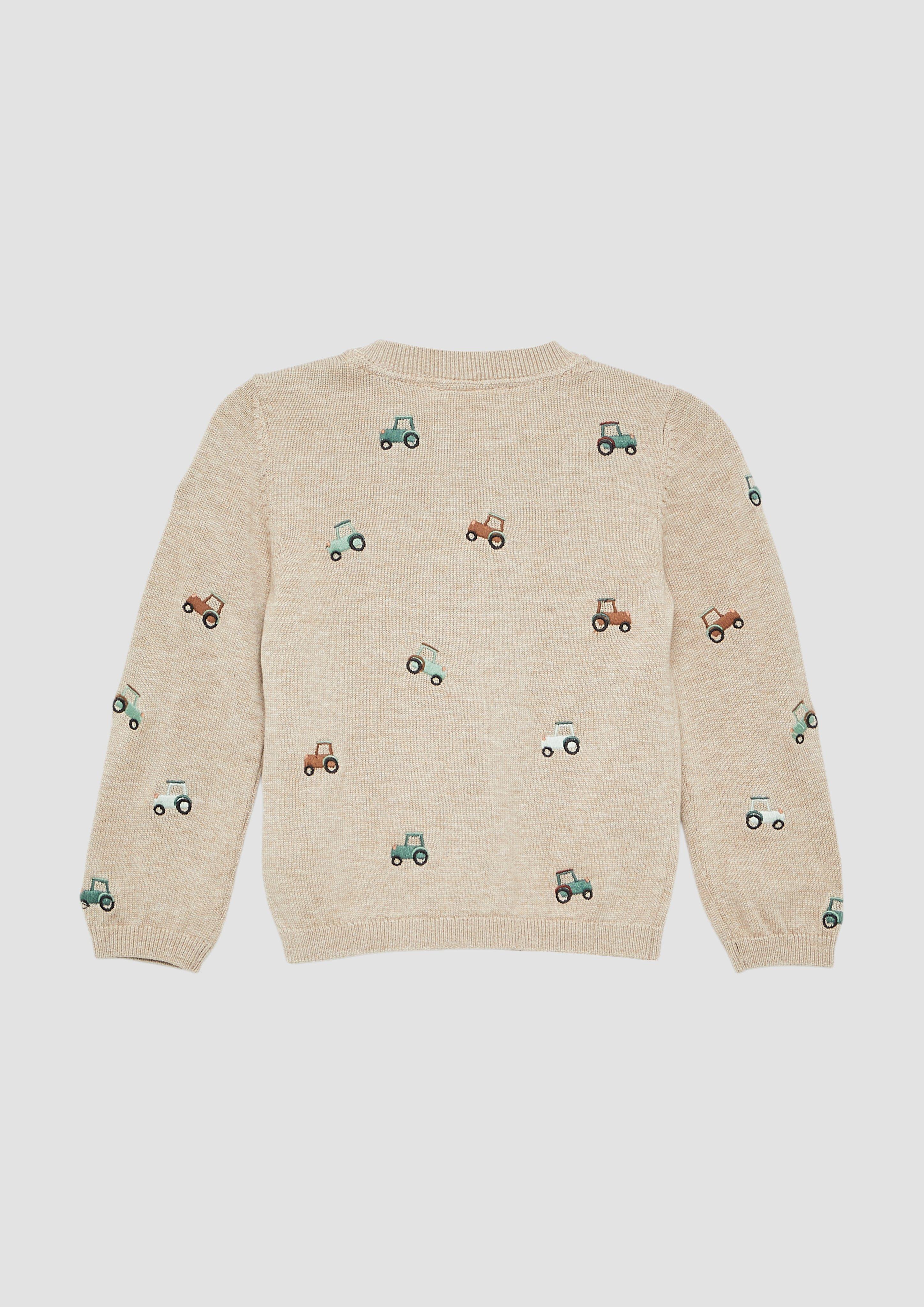 Pull en tricot in 84W0