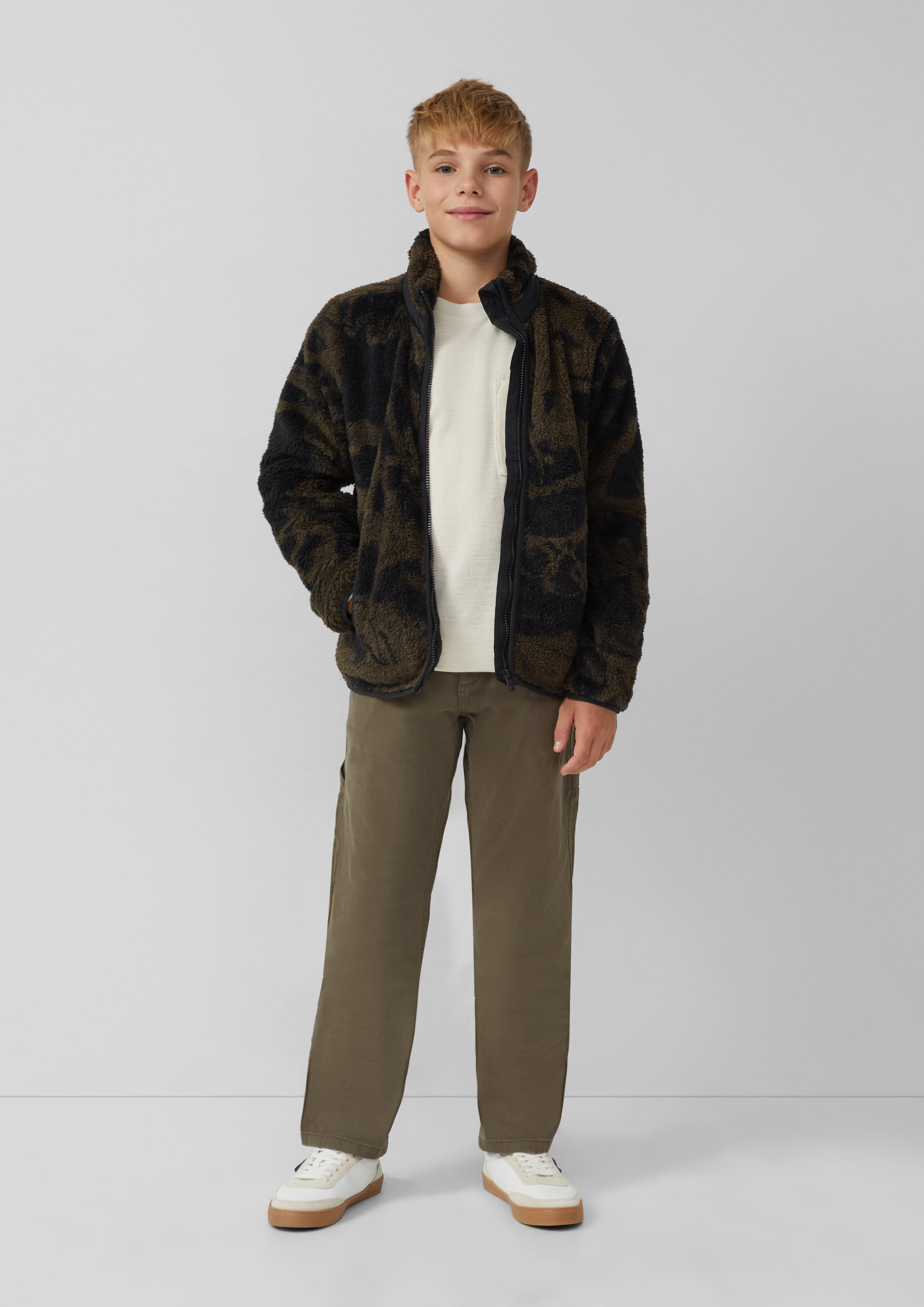 Tričko s dlouhým rukávem z žebrového materiálu in 8001, 9999 & 8917