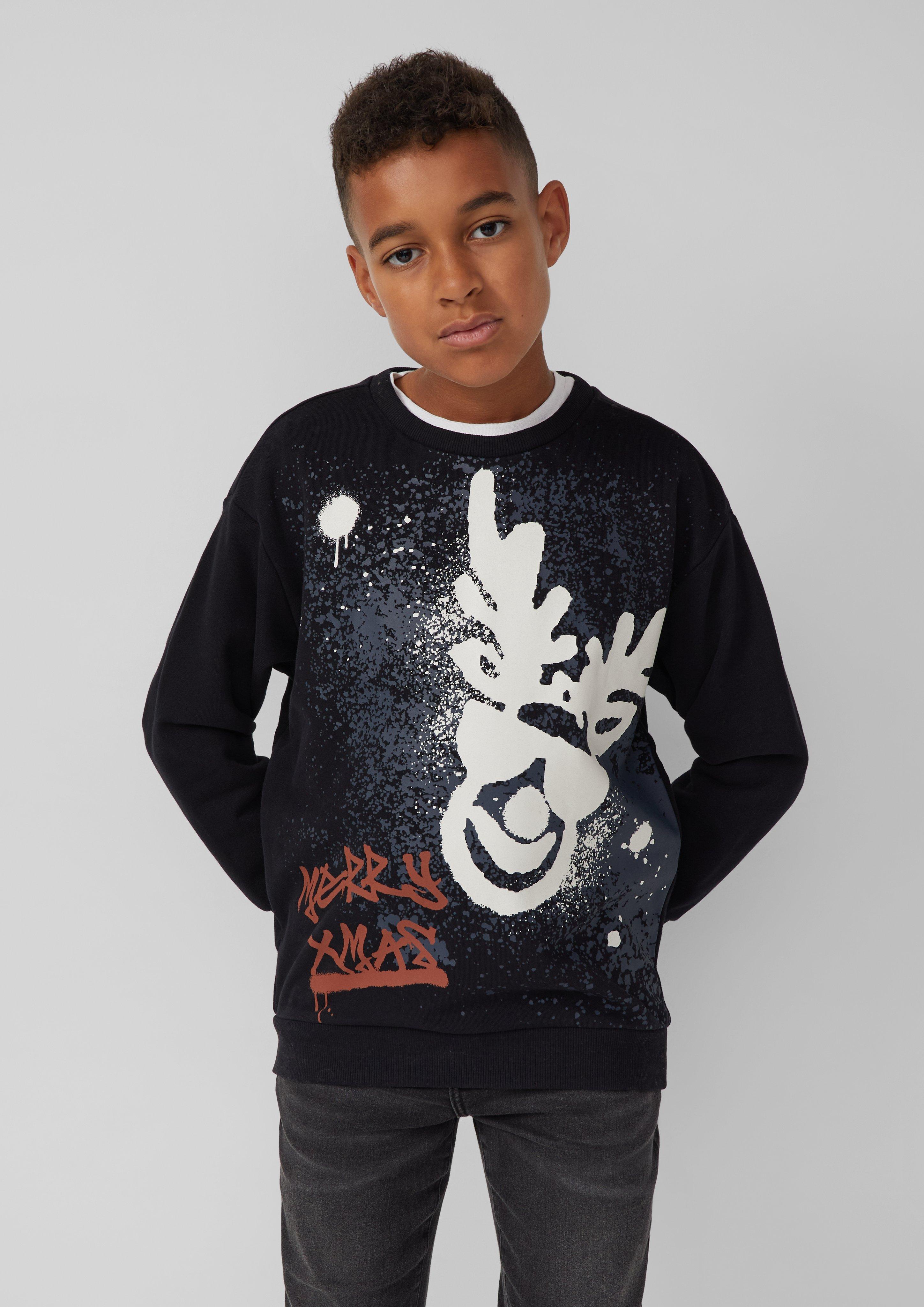 Sweatshirt in 9999 & 8917