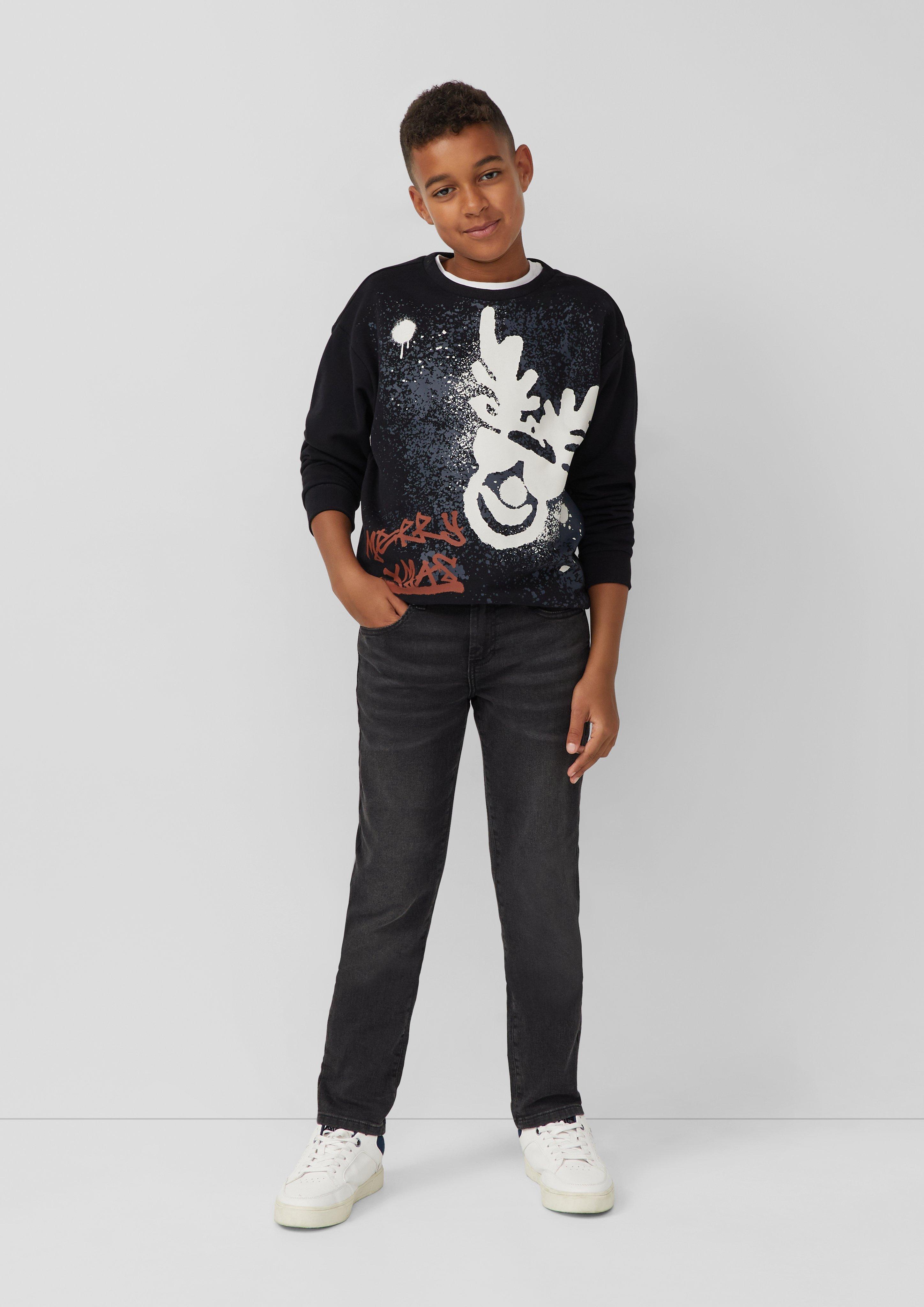 Sweatshirt in 9999 & 8917