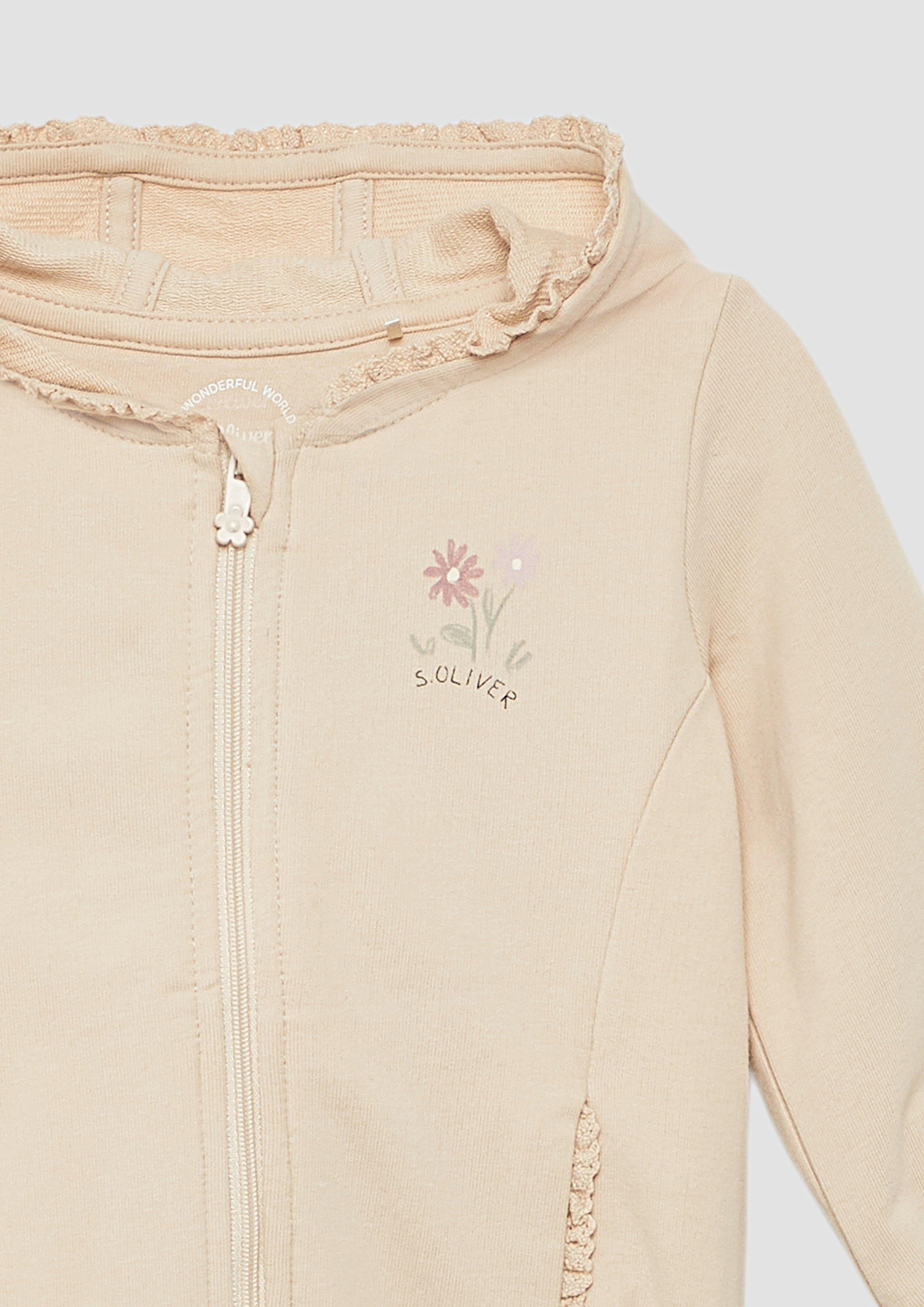 Sweatshirt Jas in 8045