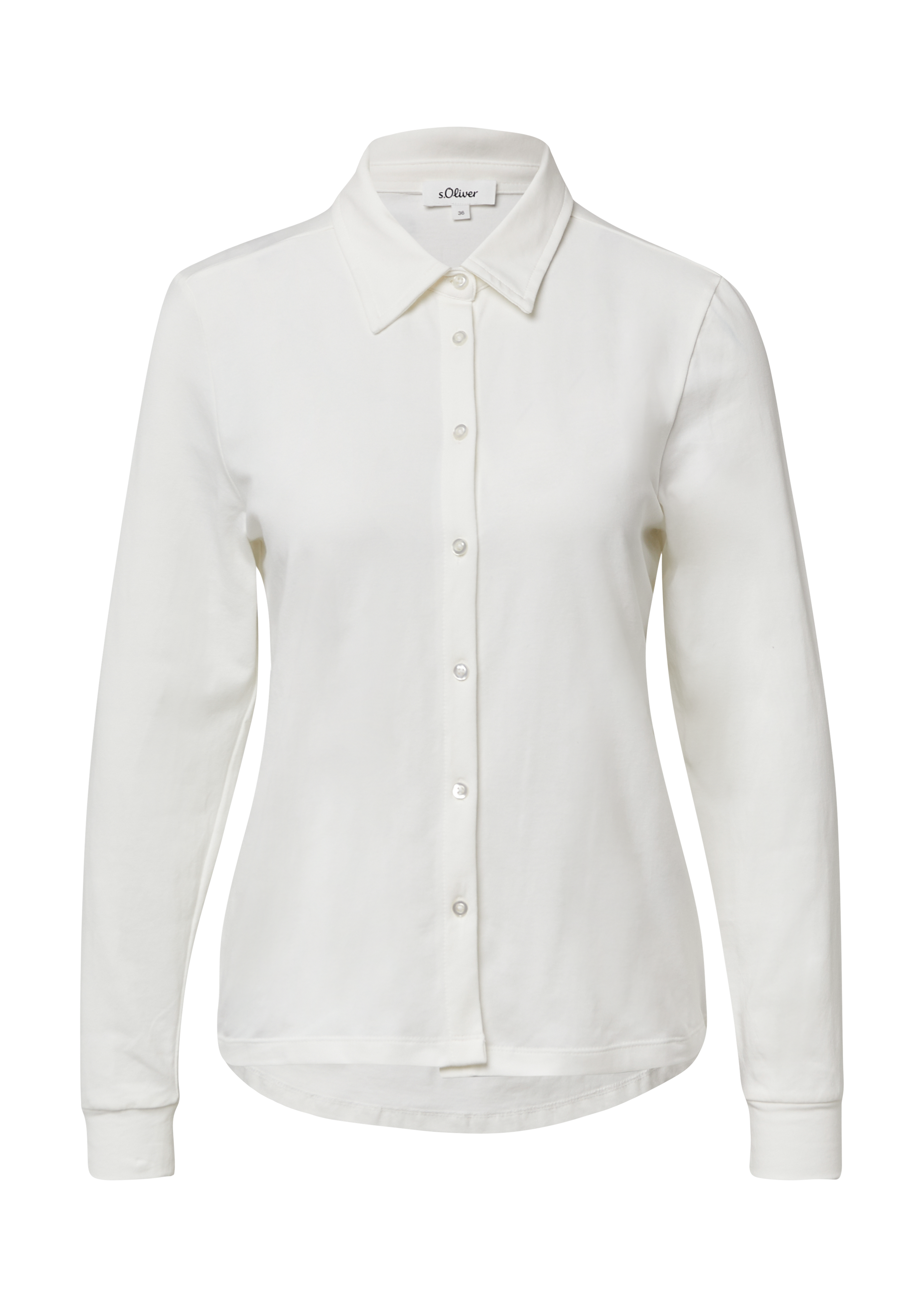 Elastische jersey blouse
