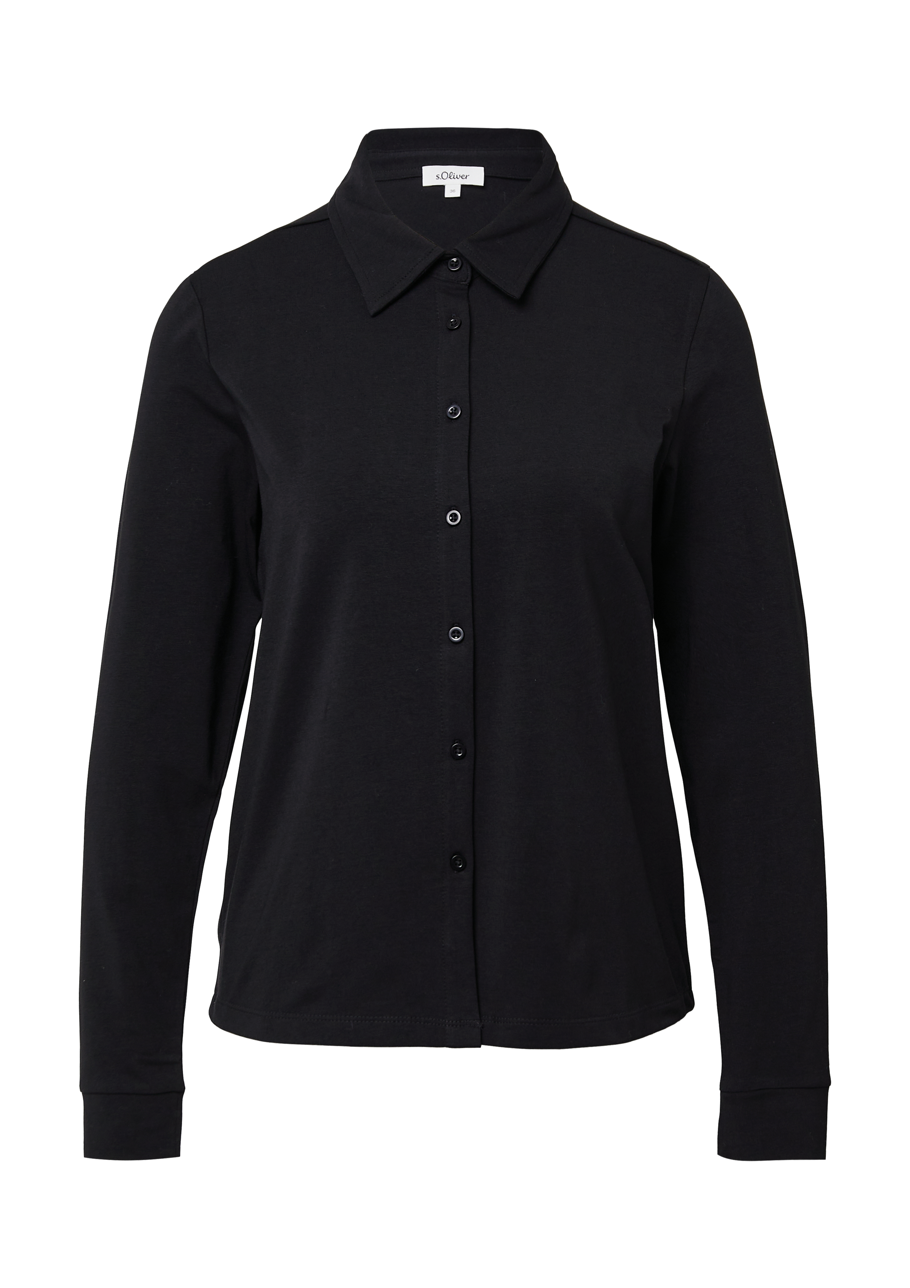 Elastische jersey blouse