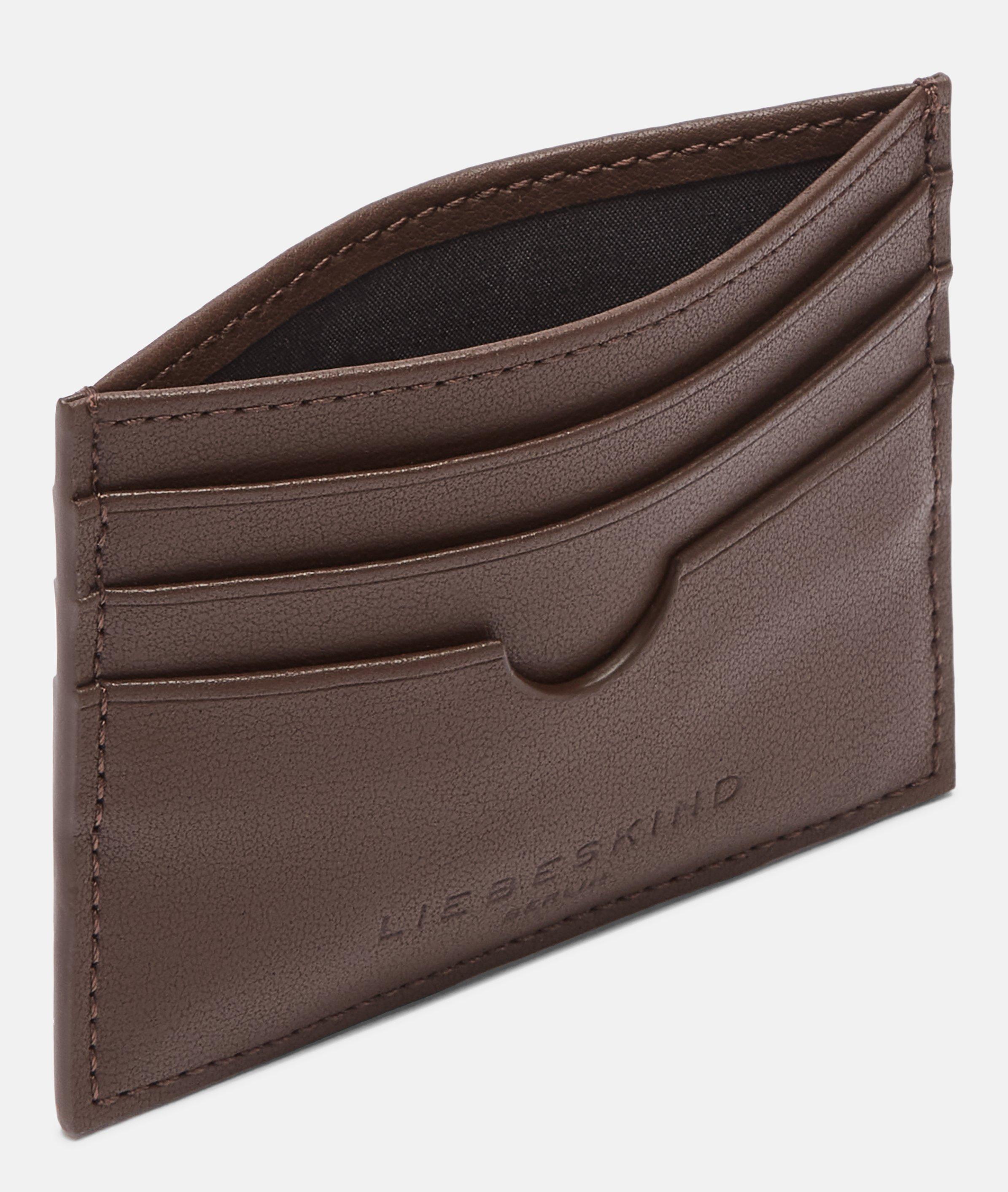 Rey wallet XS in brown & olive
