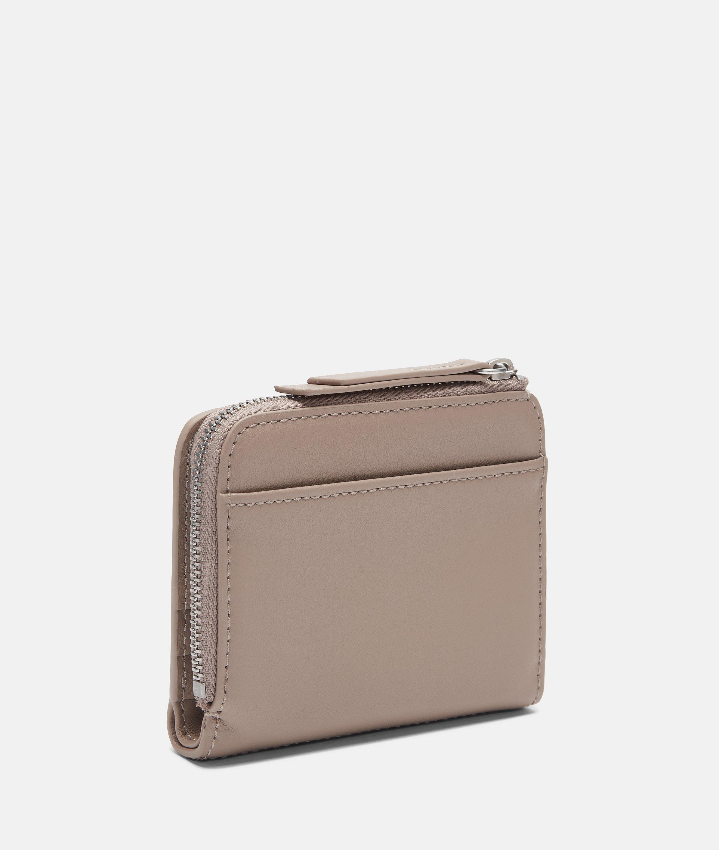 Tina portemonnee S in bruin & zwart