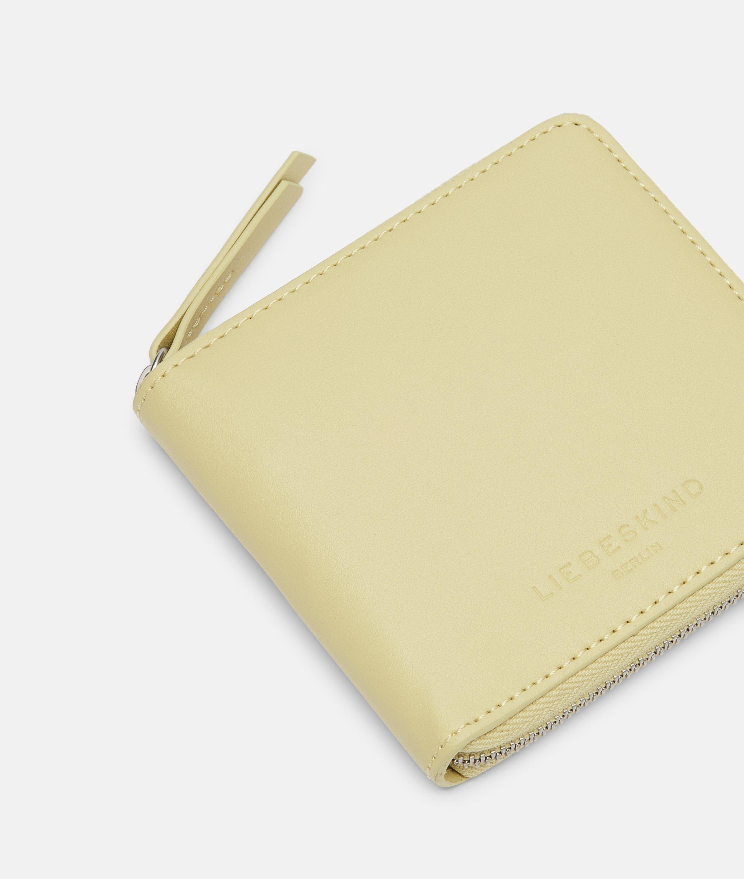 Liana portemonnee M in groen & zwart